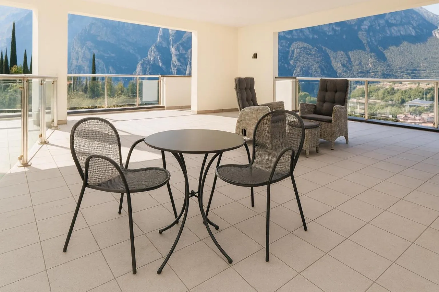 Balcony/Terrace in Hotel Benacus Panoramic