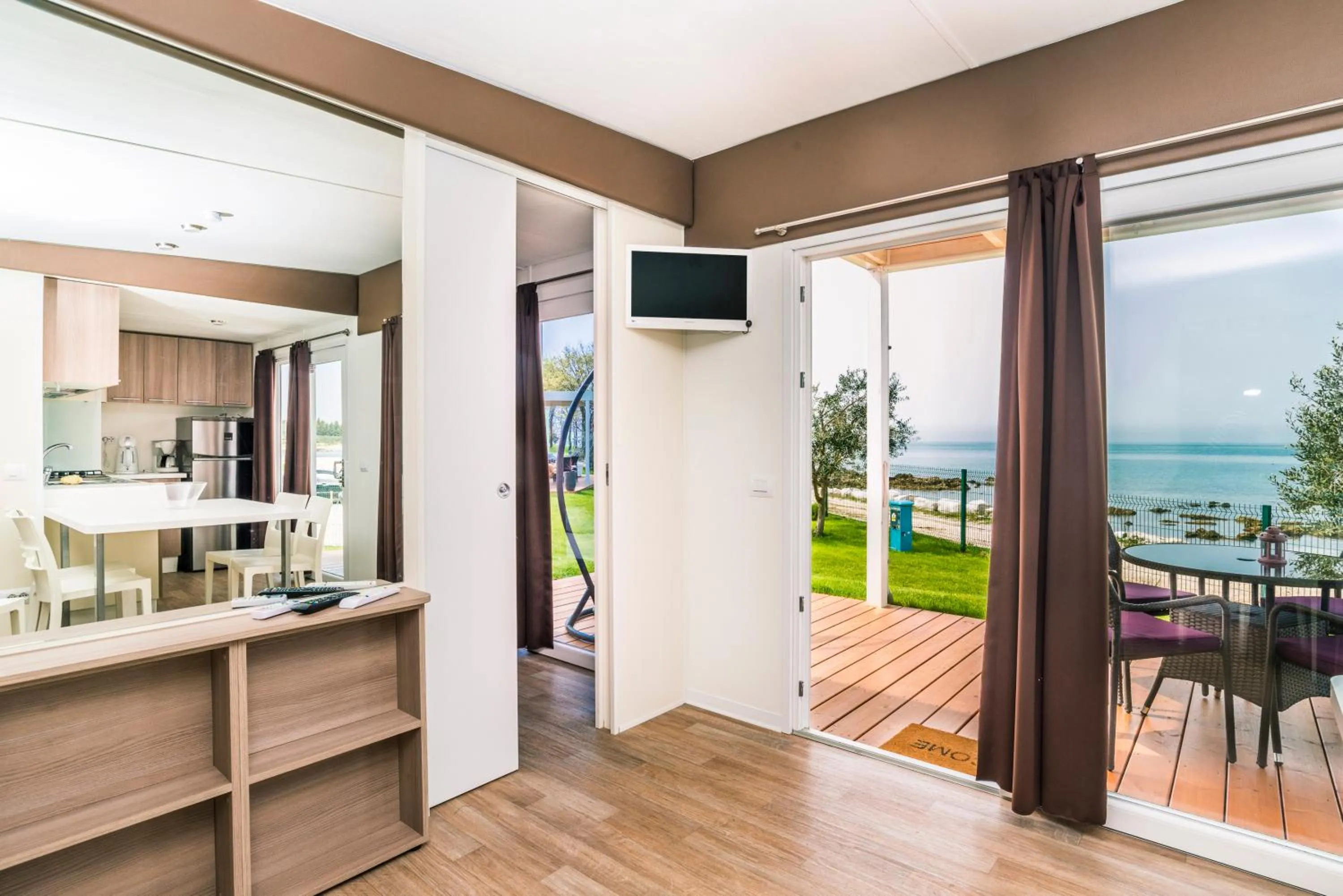 Balcony/Terrace in Mobile Homes Sunset Beach