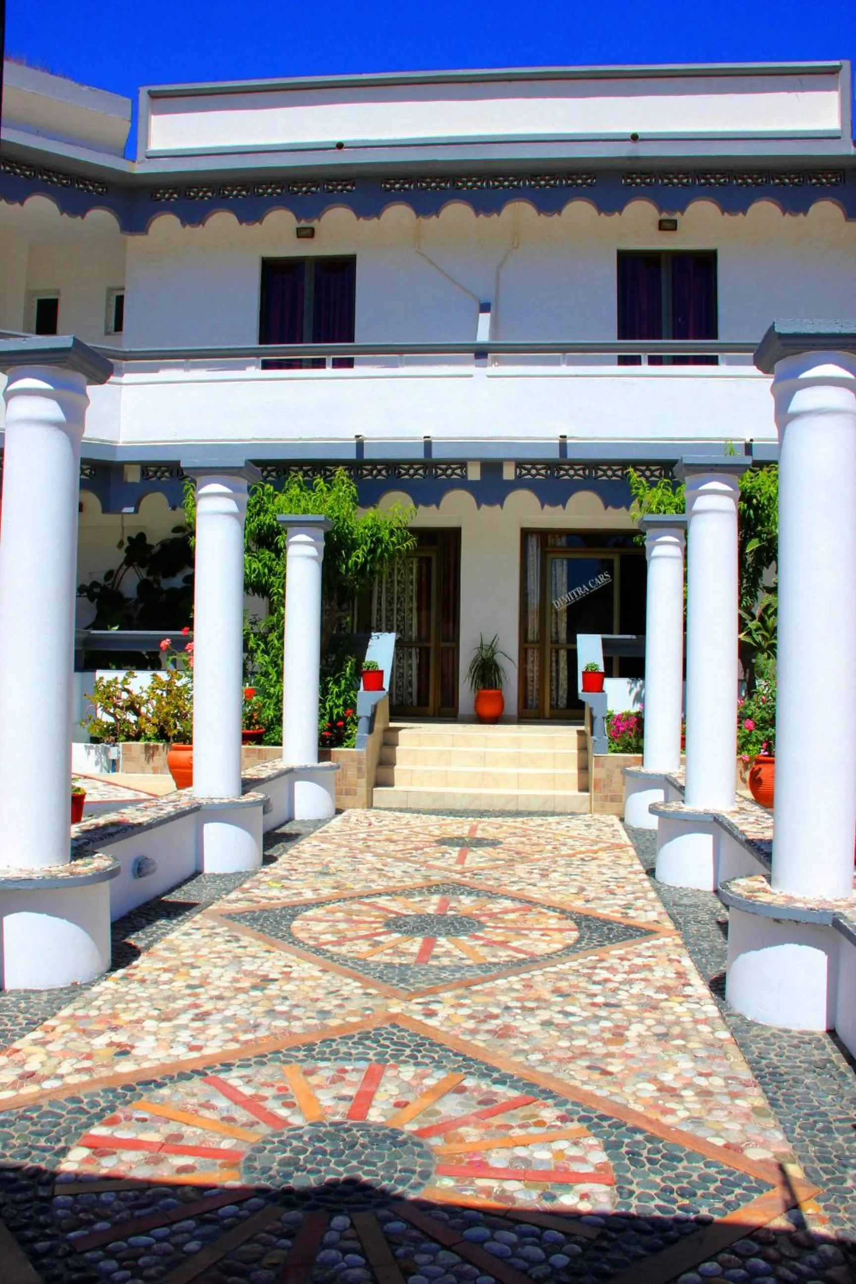 Facade/entrance in Hotel Dimitra Sun