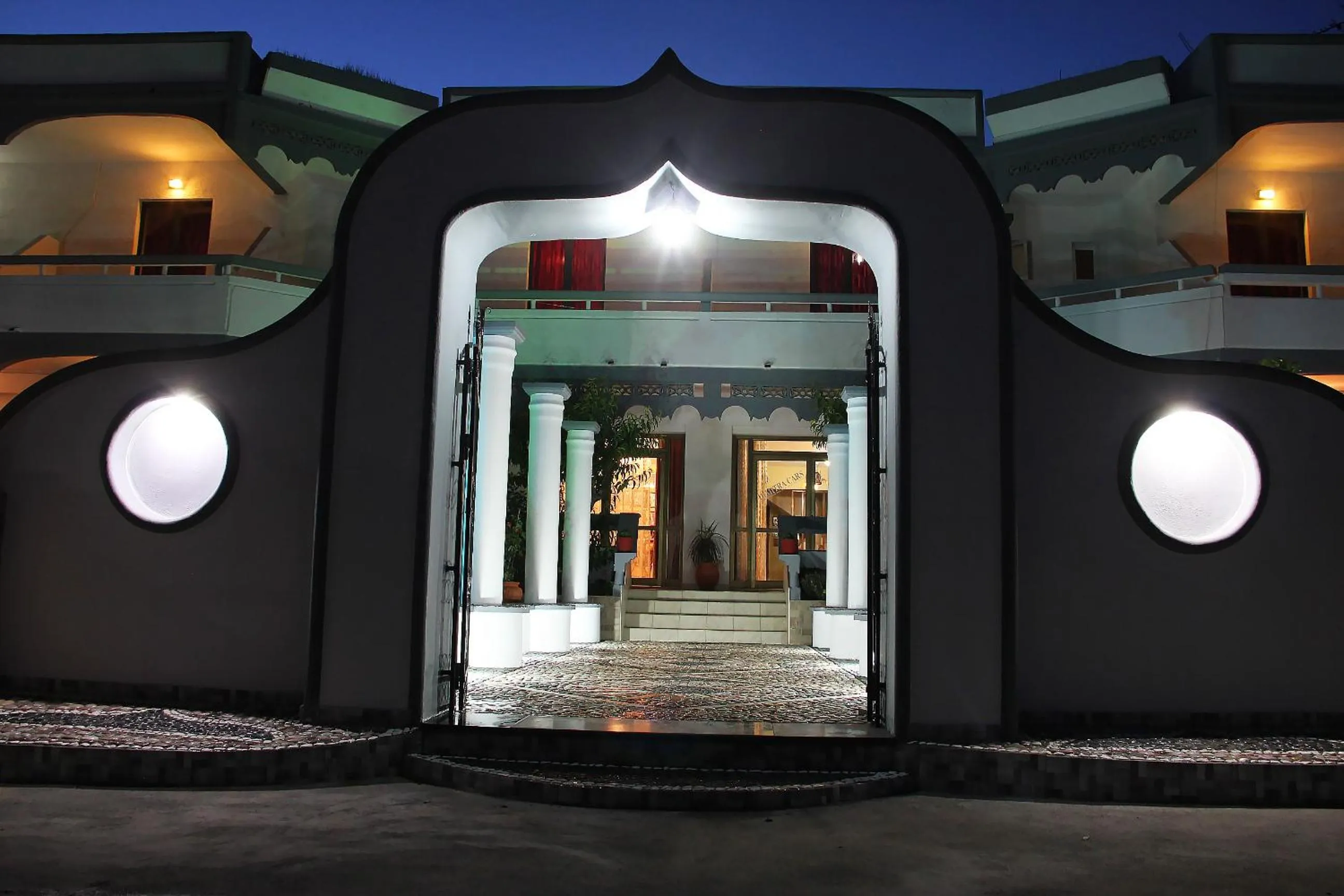 Facade/entrance in Hotel Dimitra Sun