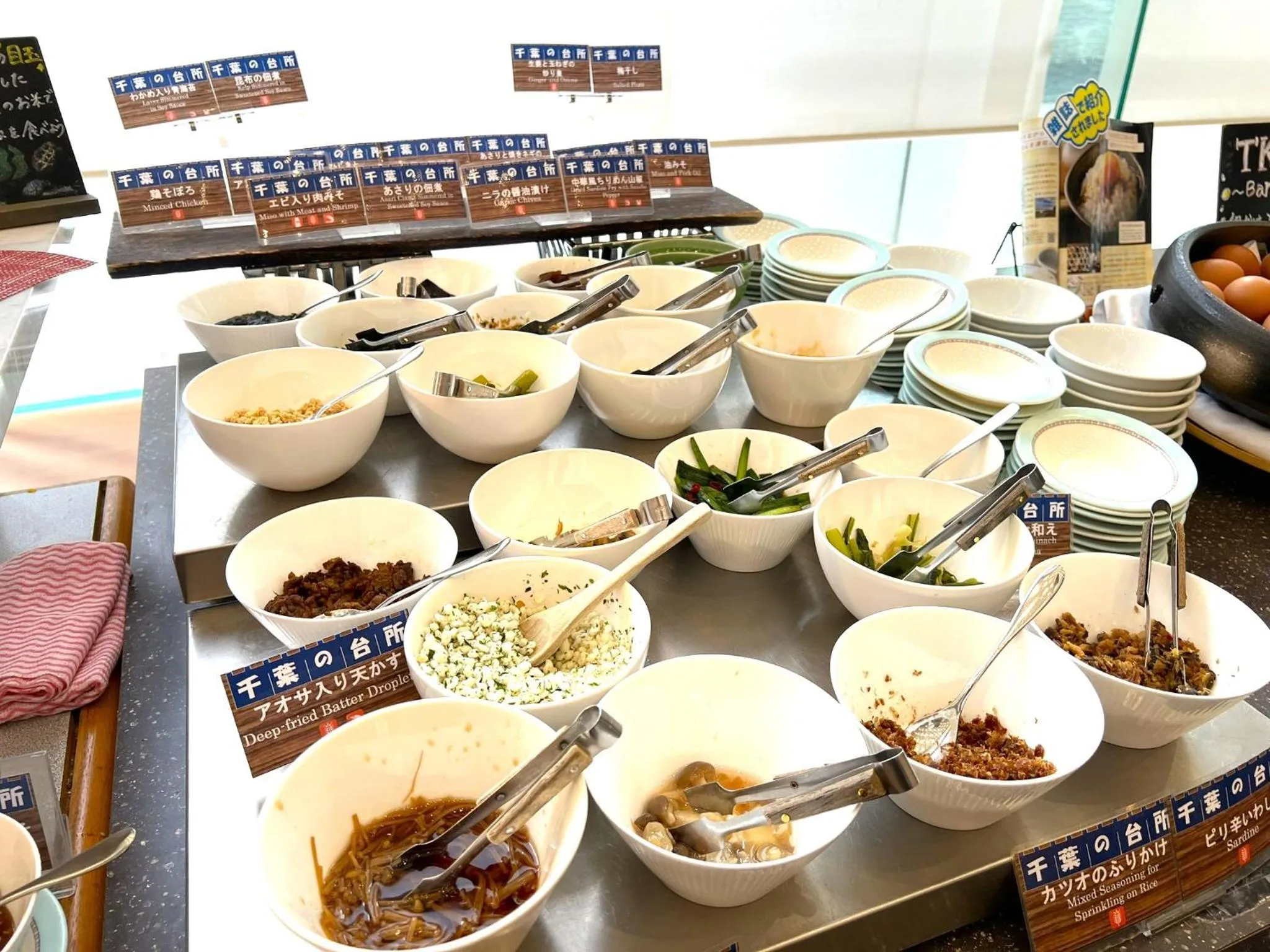 Buffet breakfast in Hotel Springs Makuhari