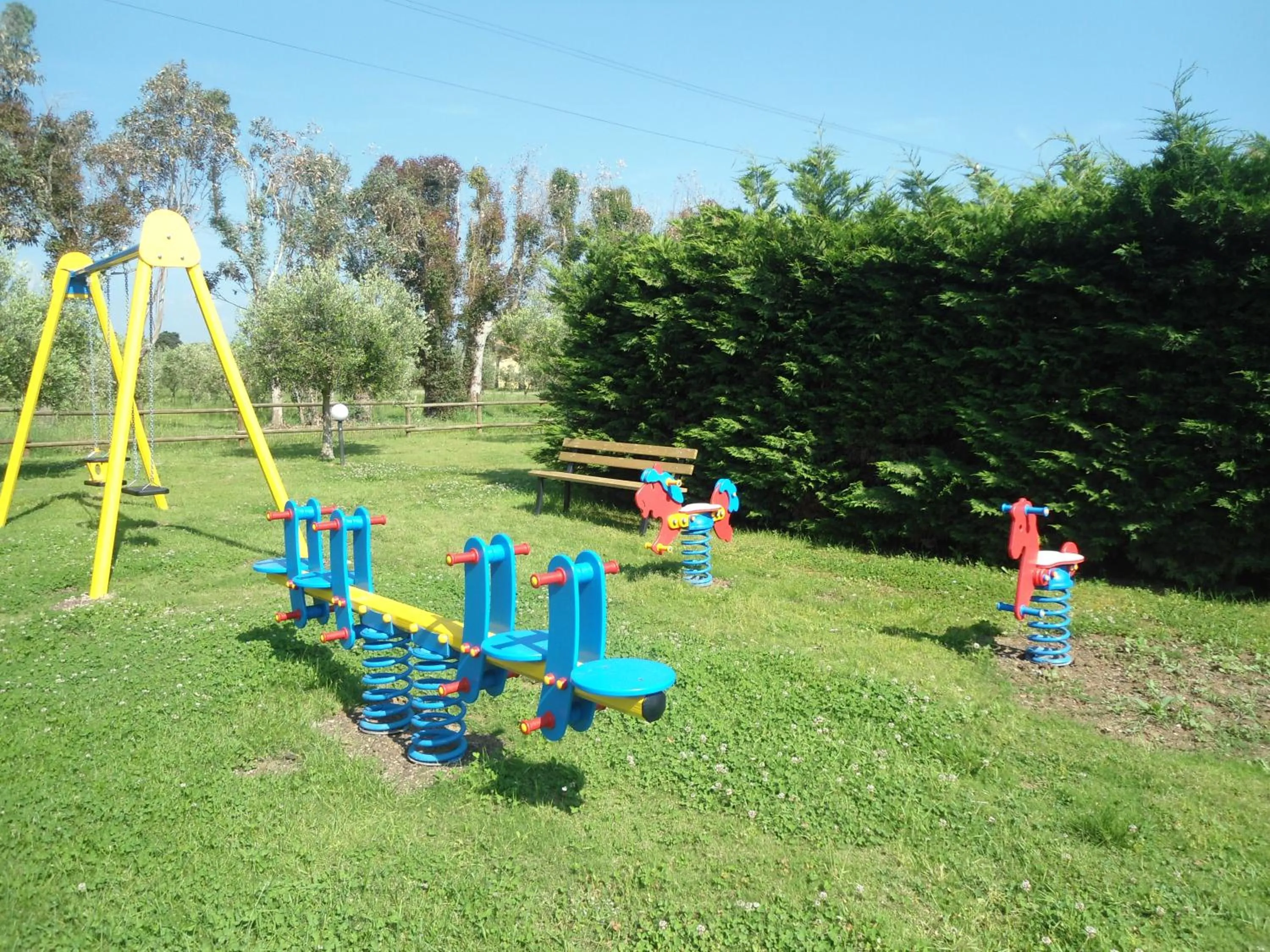 Children play ground in Agriturismo Le Pescine