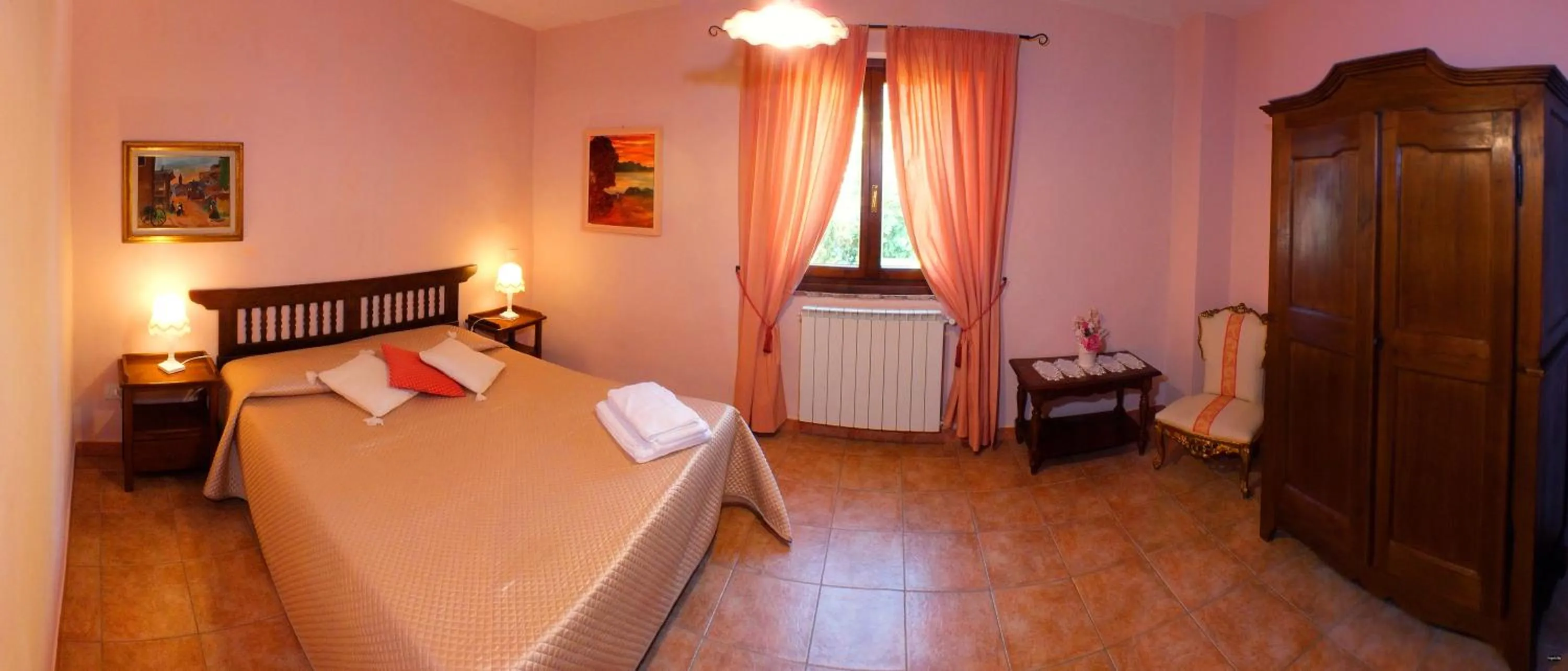 Bedroom, Bed in Agriturismo Le Pescine