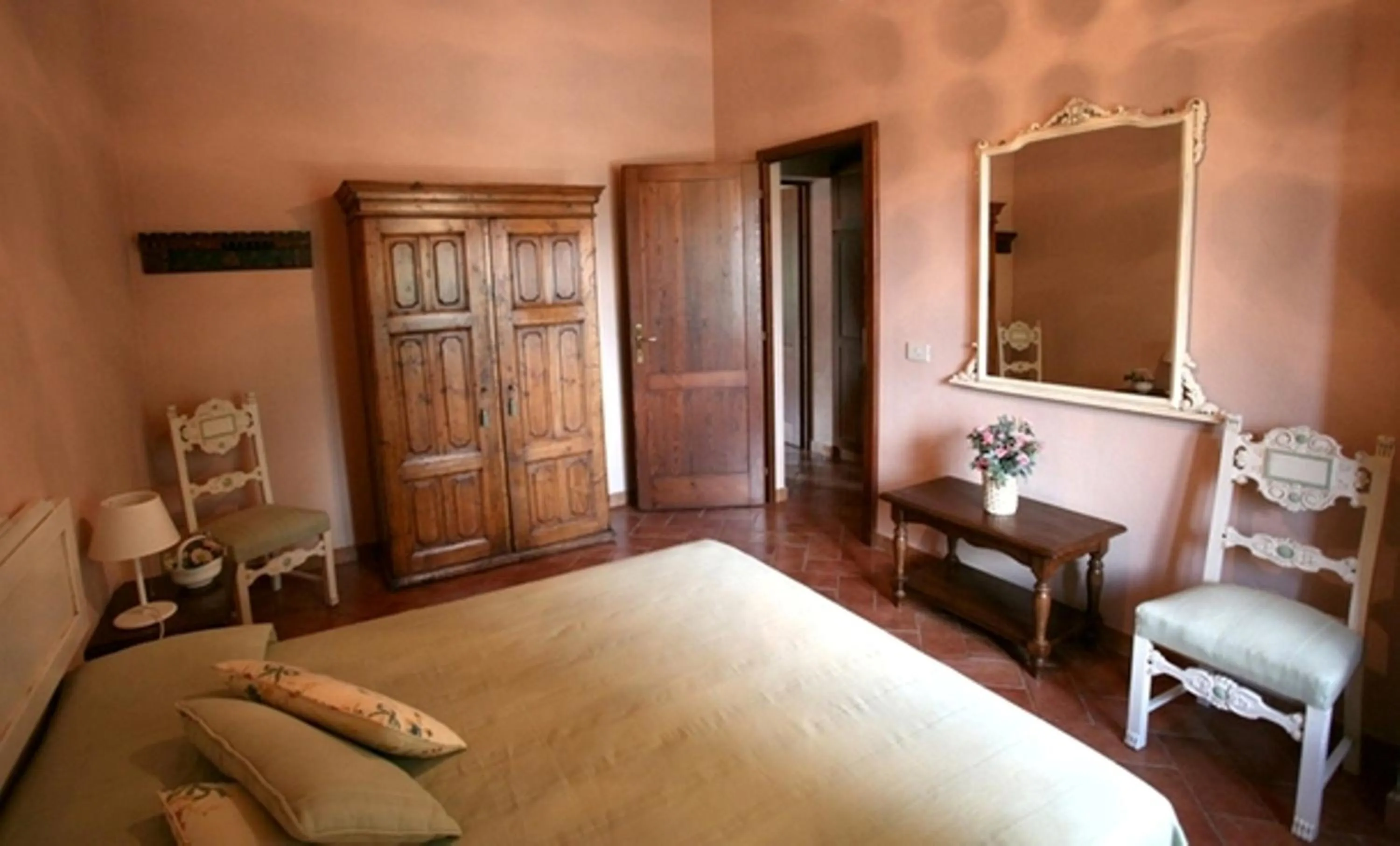 Bed in Agriturismo Le Pescine