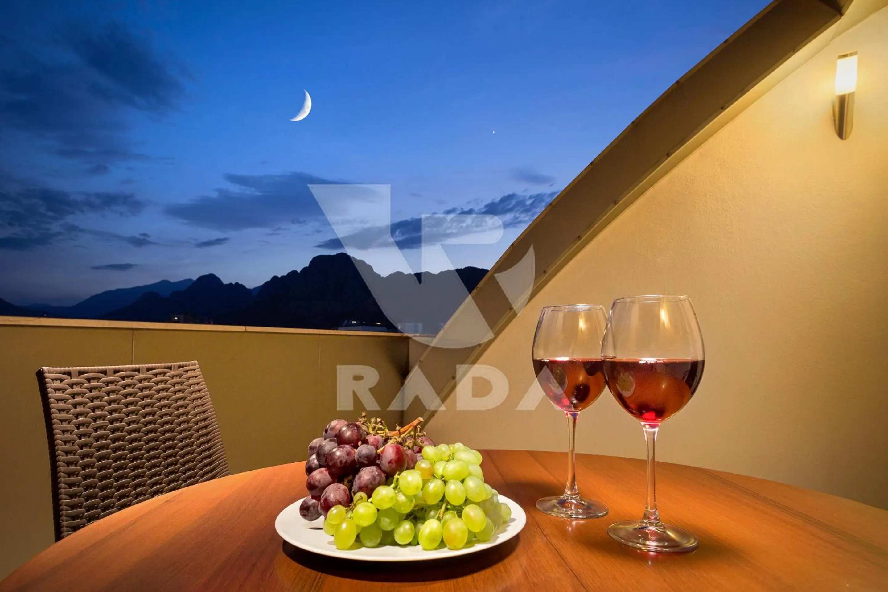 Balcony/Terrace in Onkel Rada Apart Hotel