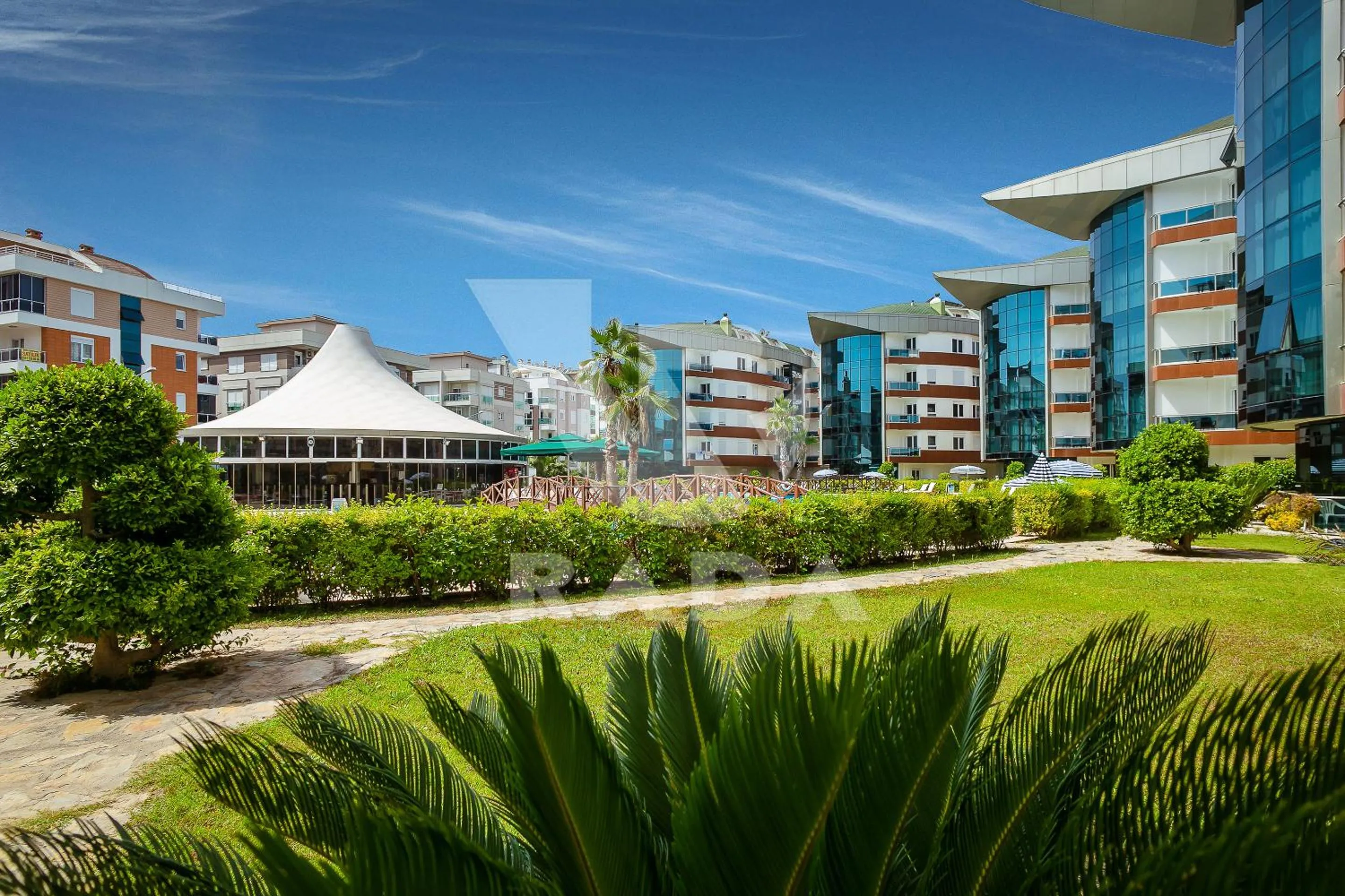 Garden in Onkel Rada Apart Hotel