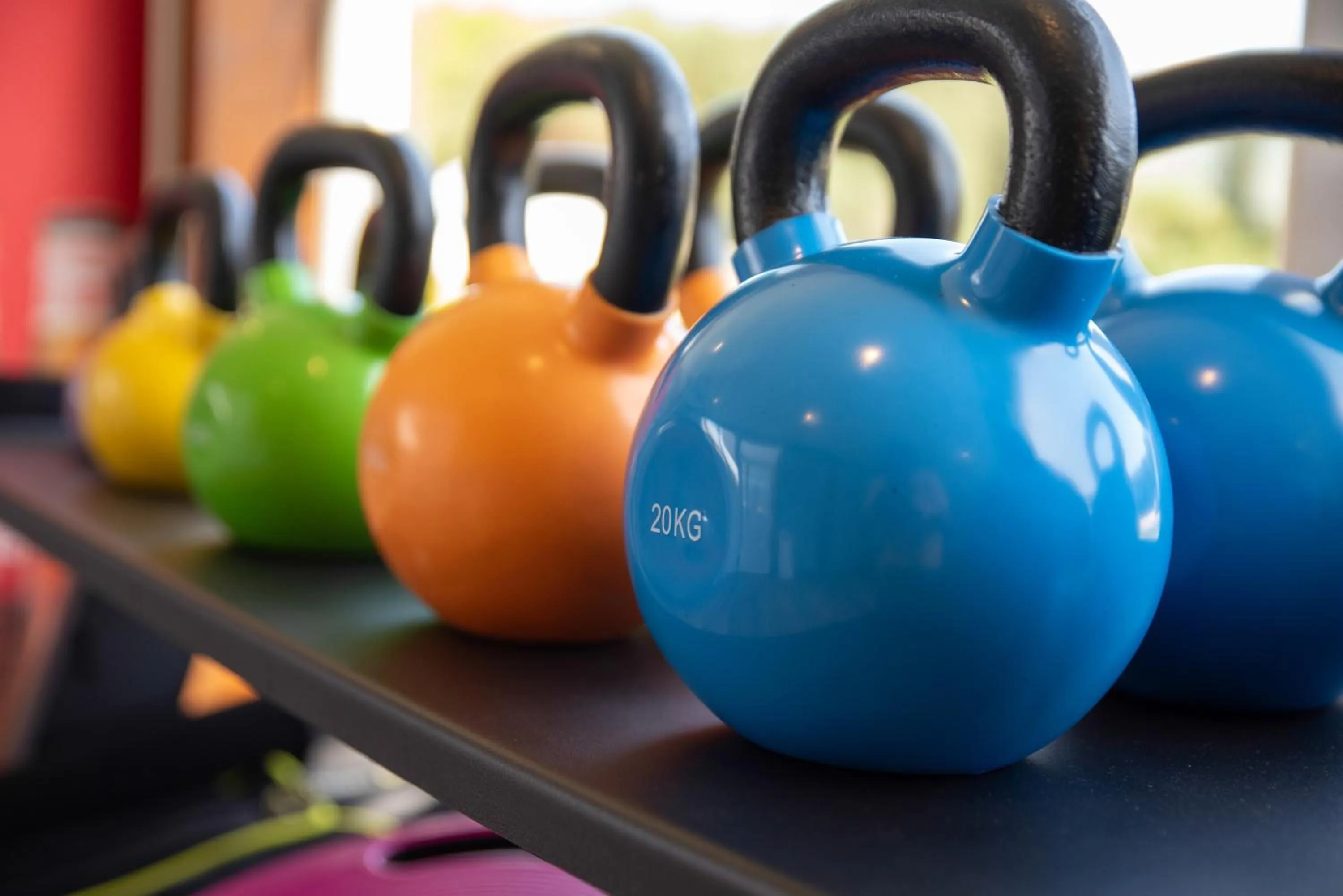 Fitness centre/facilities in Aparthotel Plat