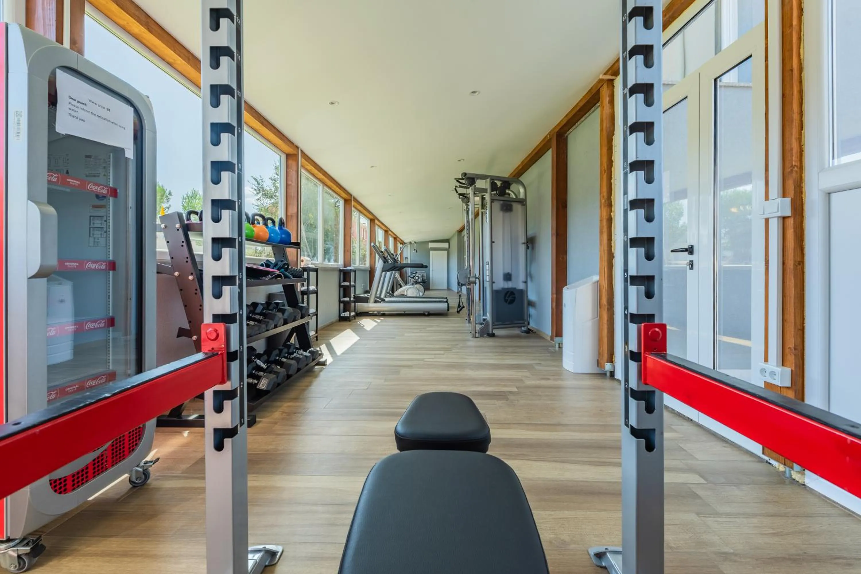Fitness centre/facilities in Aparthotel Plat
