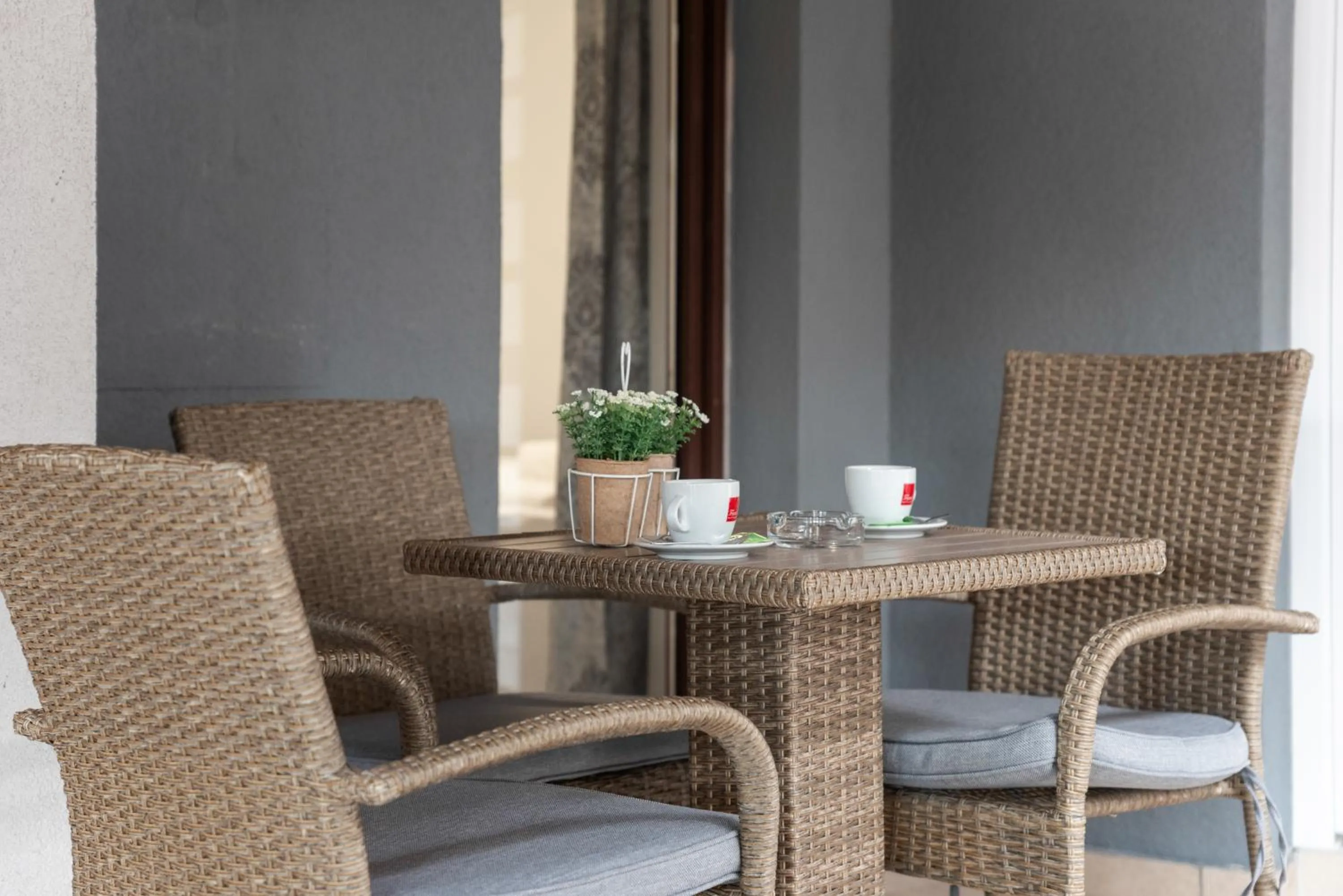 Balcony/Terrace in Aparthotel Plat