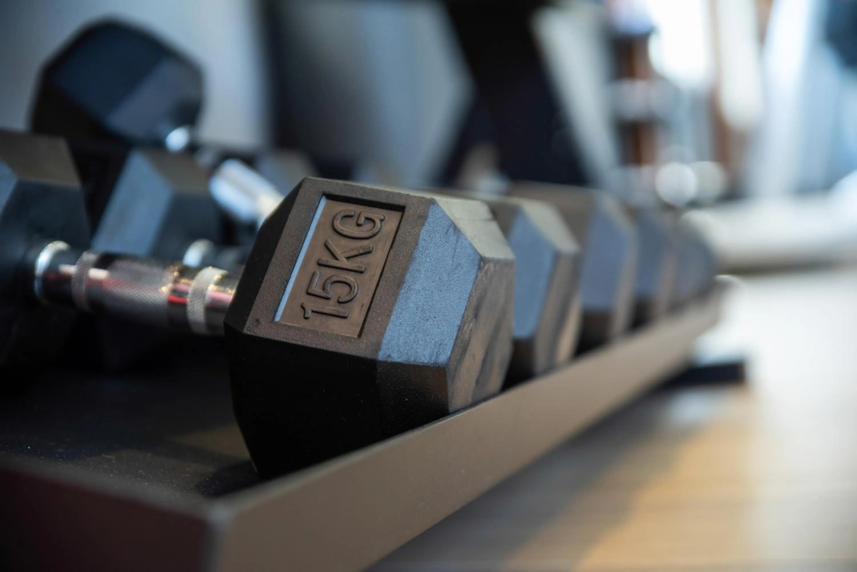 Fitness centre/facilities in Aparthotel Plat