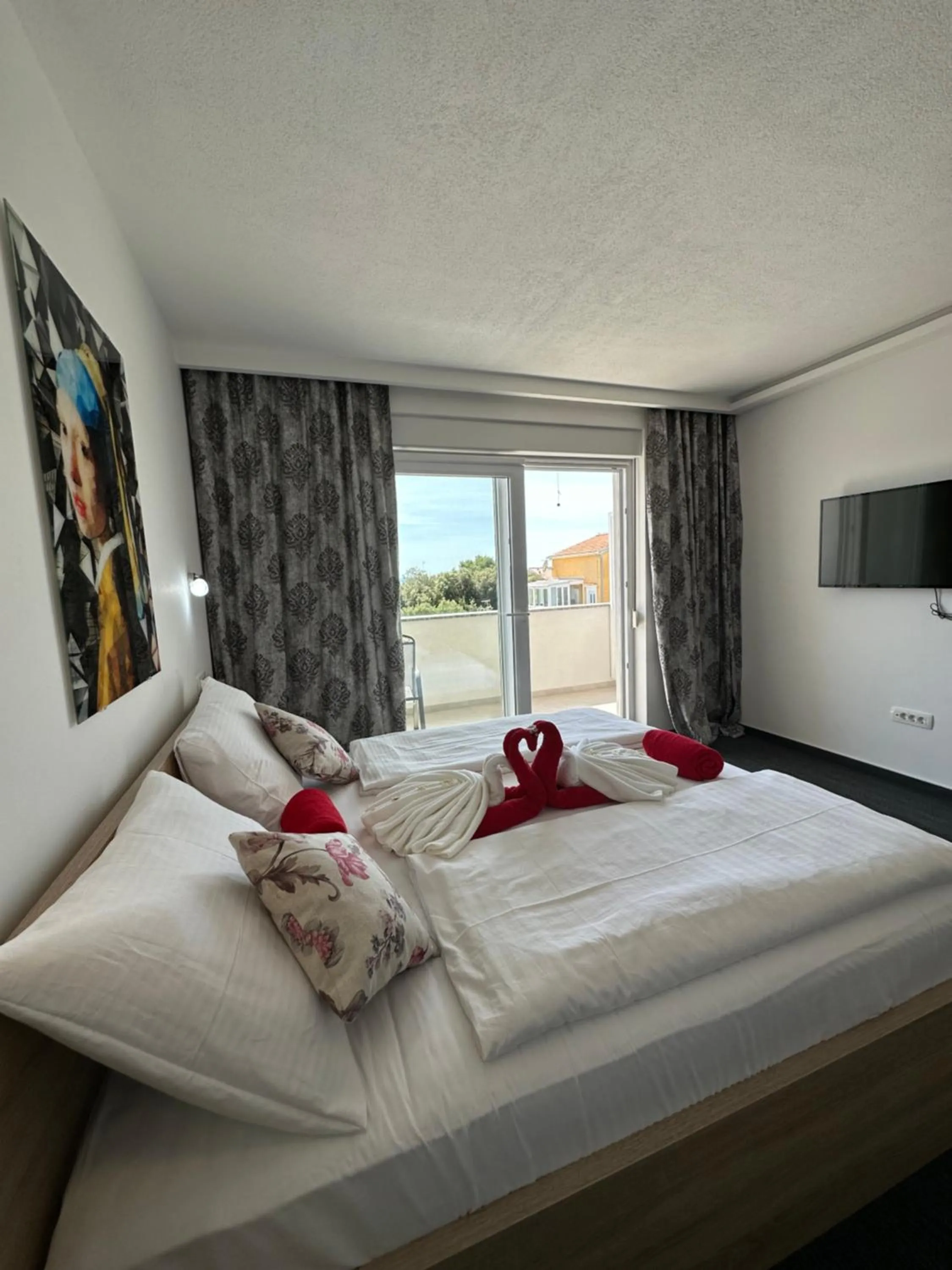 Bedroom, Bed in Aparthotel Plat