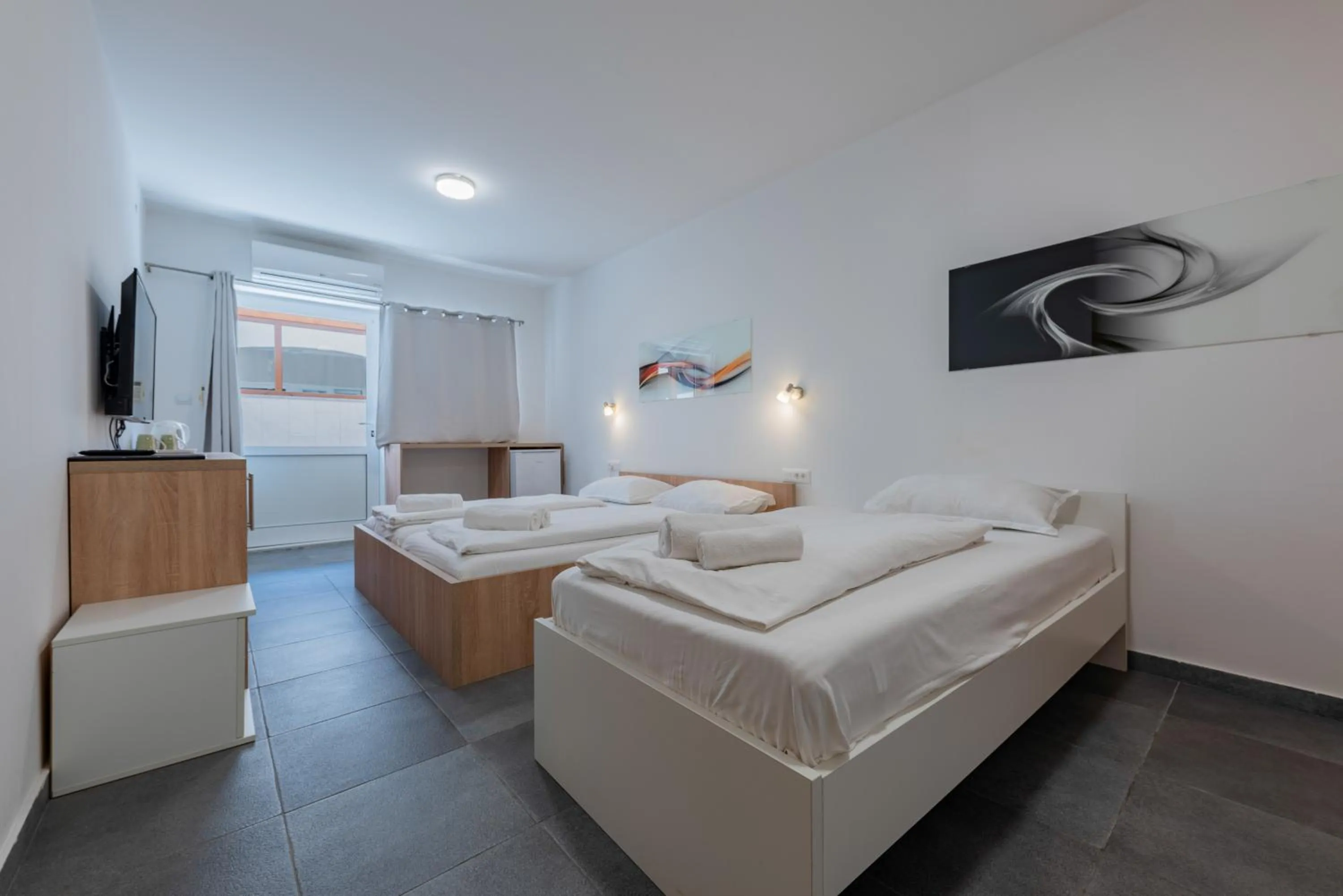 TV and multimedia, Bed in Aparthotel Plat