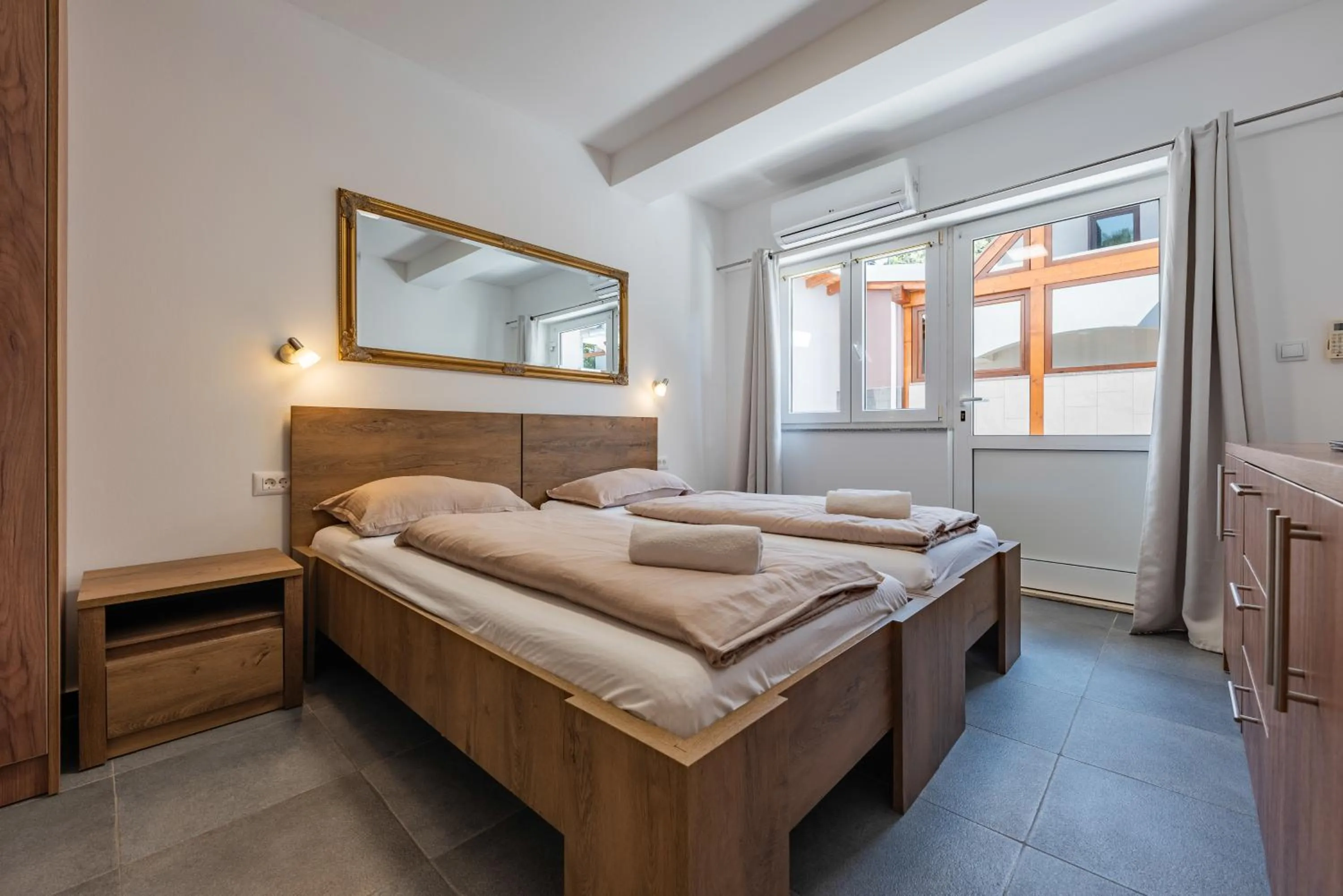 Bedroom, Bed in Aparthotel Plat