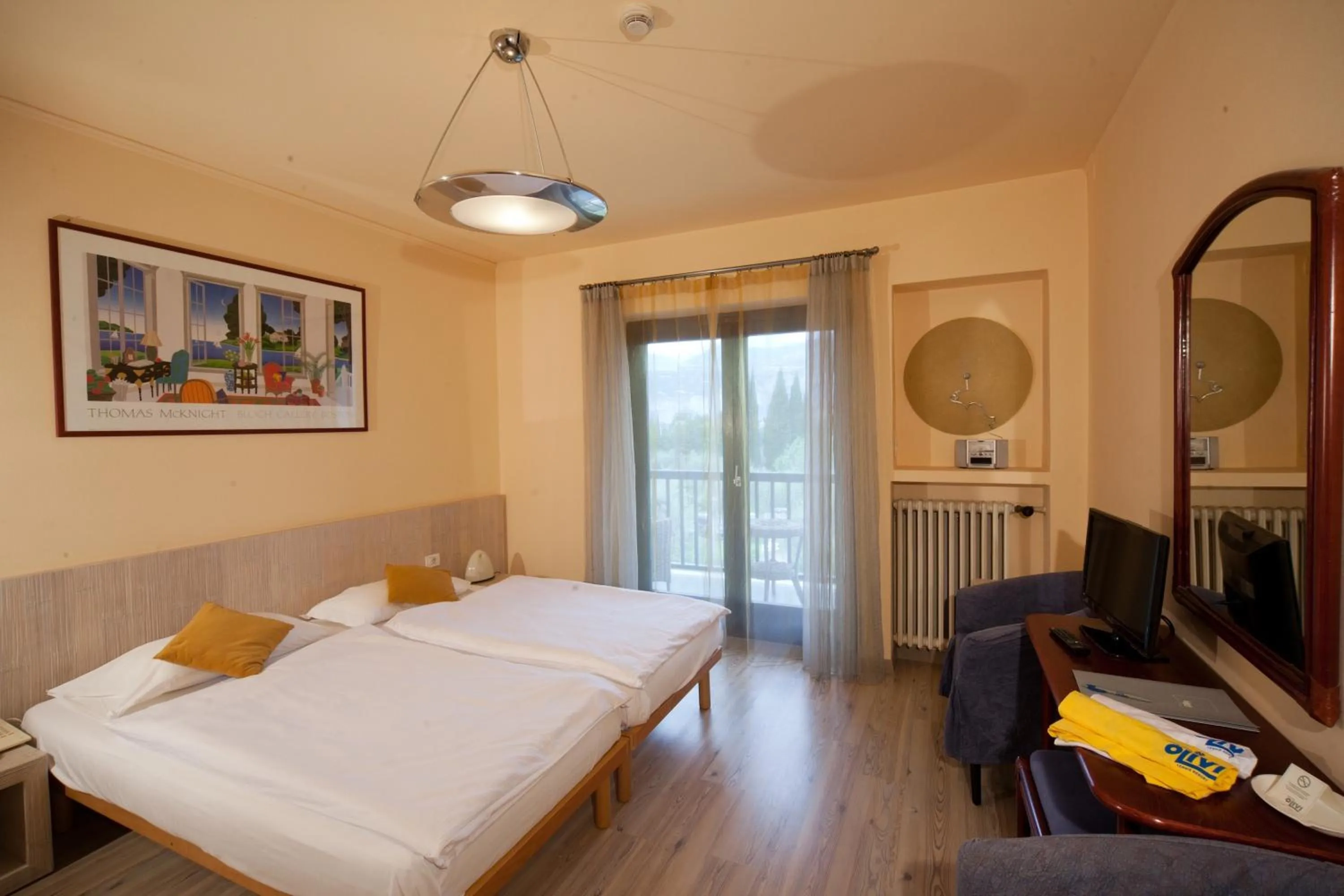 Day, Bed in Club Hotel Olivi - Tennis Center