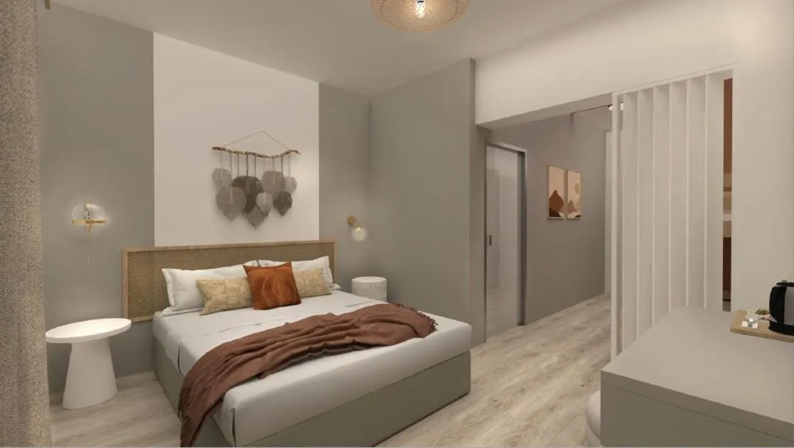 Bed in Cyprotel Faliraki