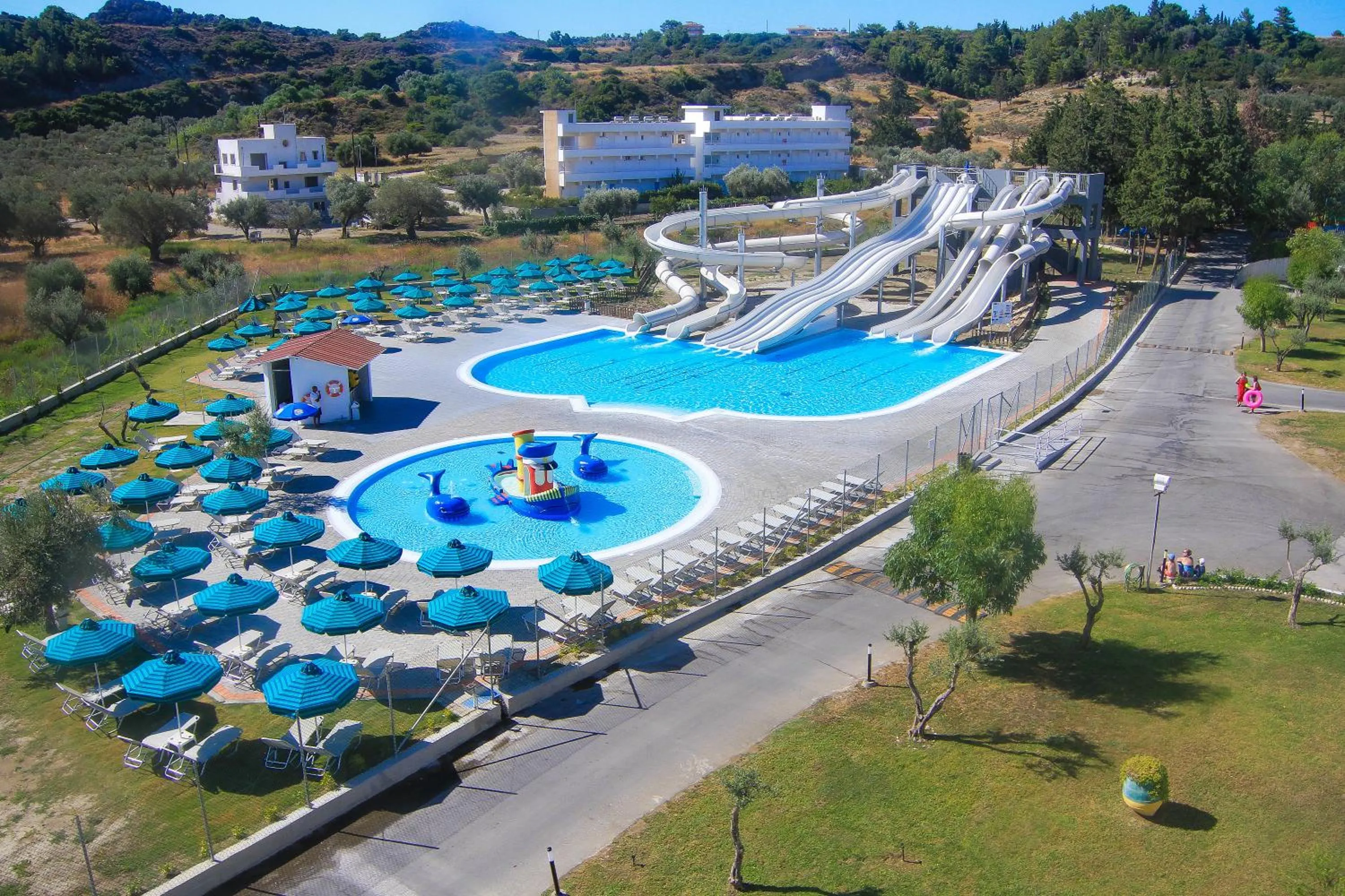 Aqua park in Cyprotel Faliraki