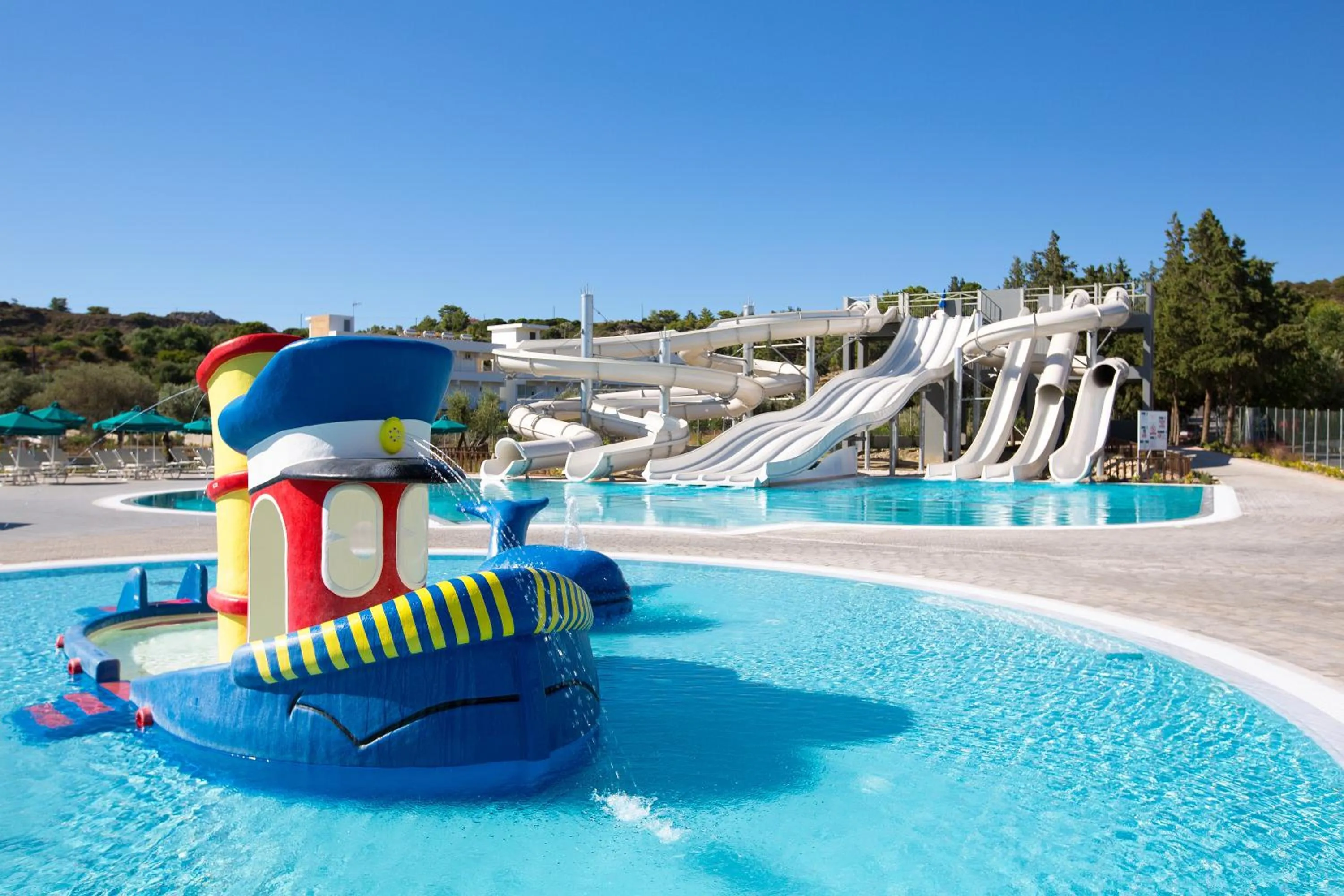 Aqua park in Cyprotel Faliraki
