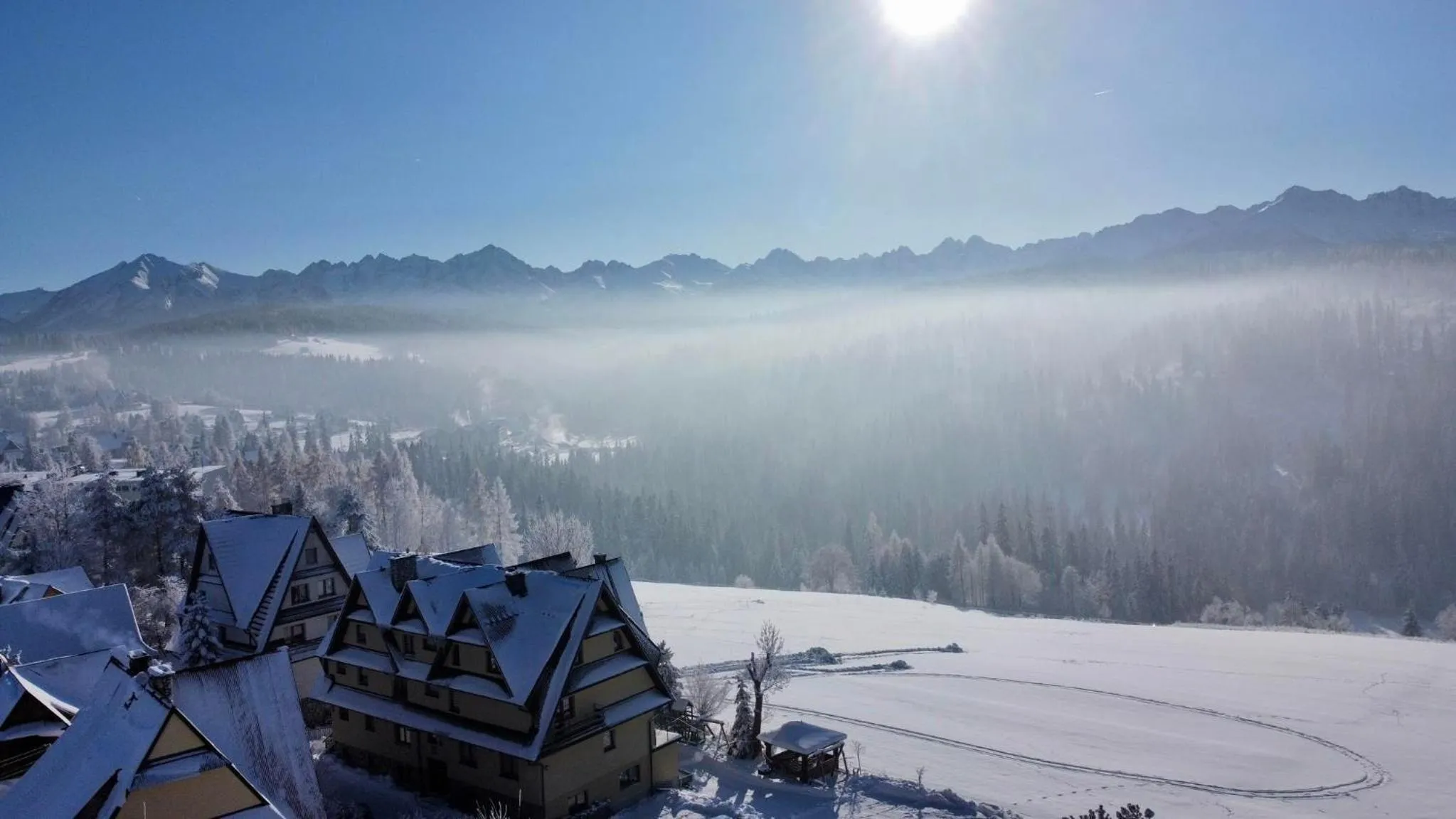 Pod Tatrami widok na Tatry, sauna, parking, blisko Term Bukovina
