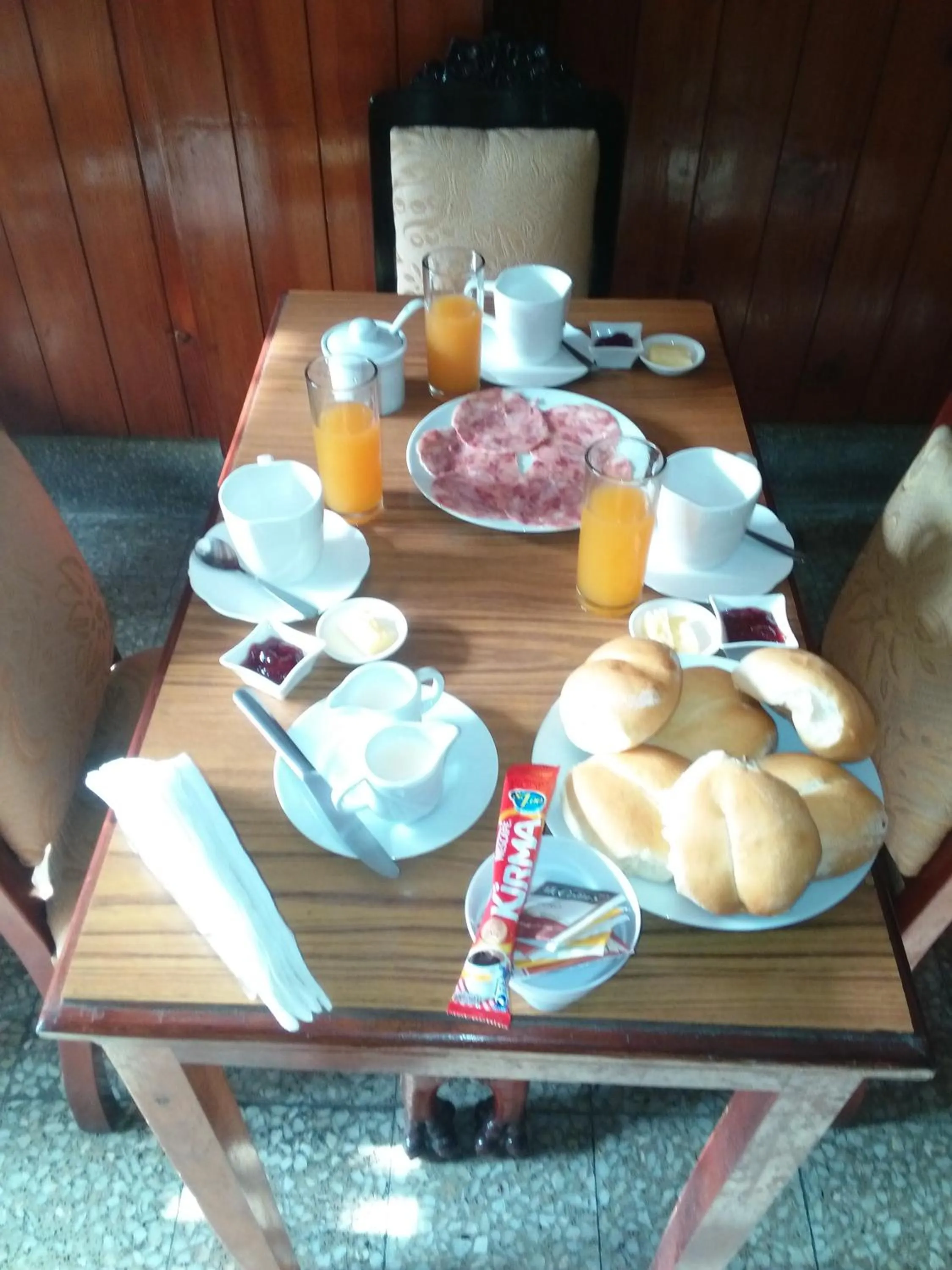 On site in Hotel Estación Central