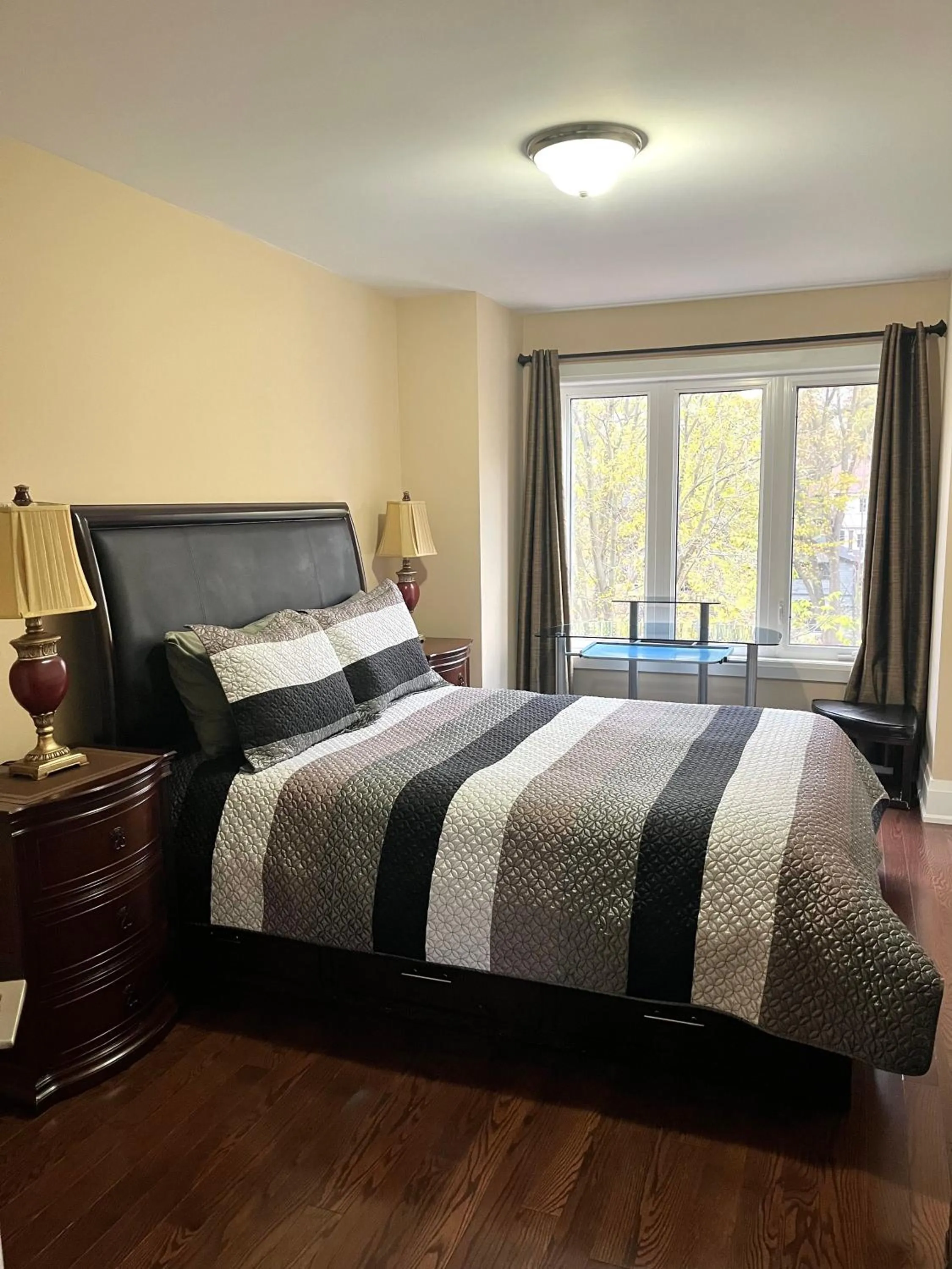 Bedroom, Bed in Luxury Home - Upper Toronto Beaches