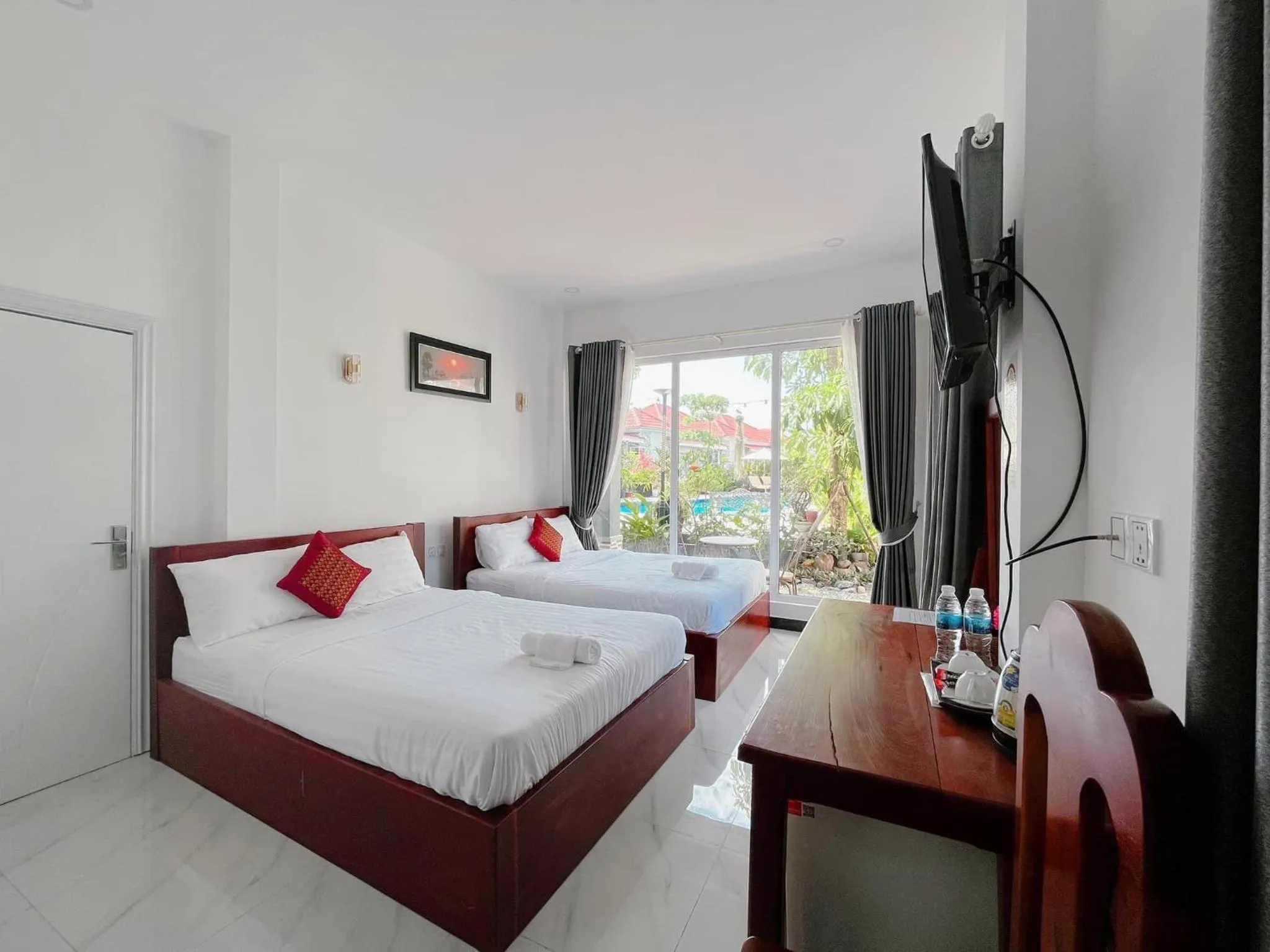 Bed in Kampot Orkide Boutique