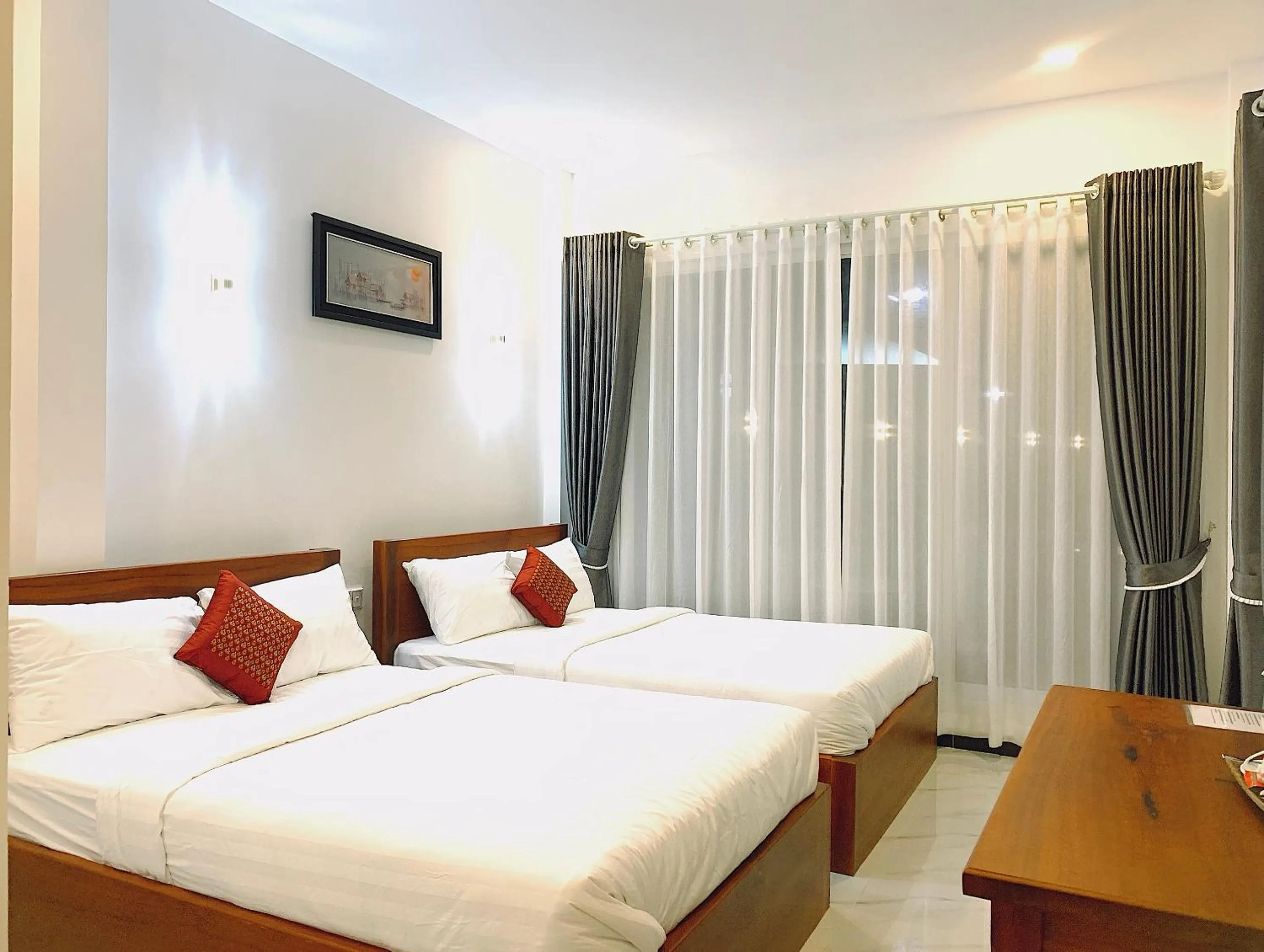 Bedroom, Bed in Kampot Orkide Boutique