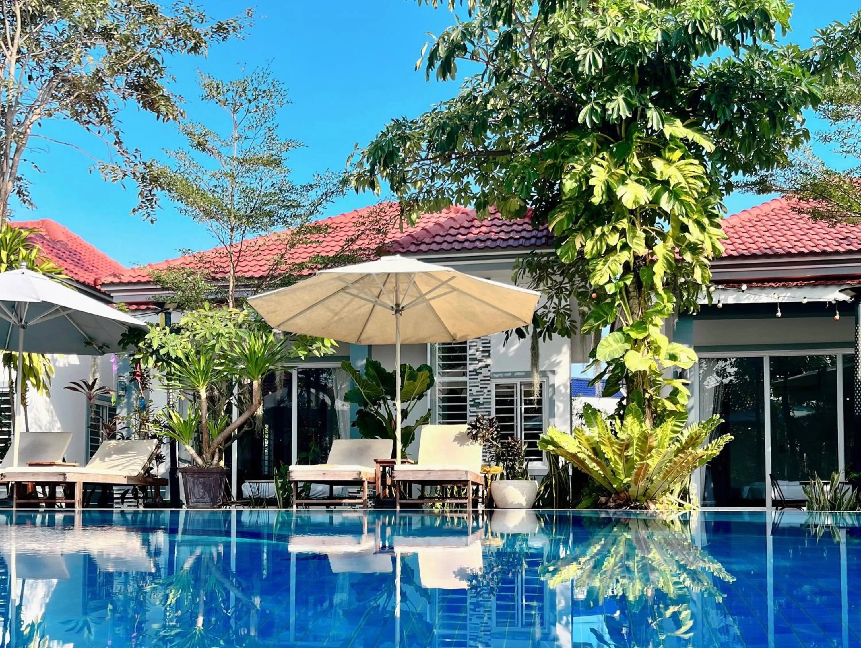 Patio in Kampot Orkide Boutique