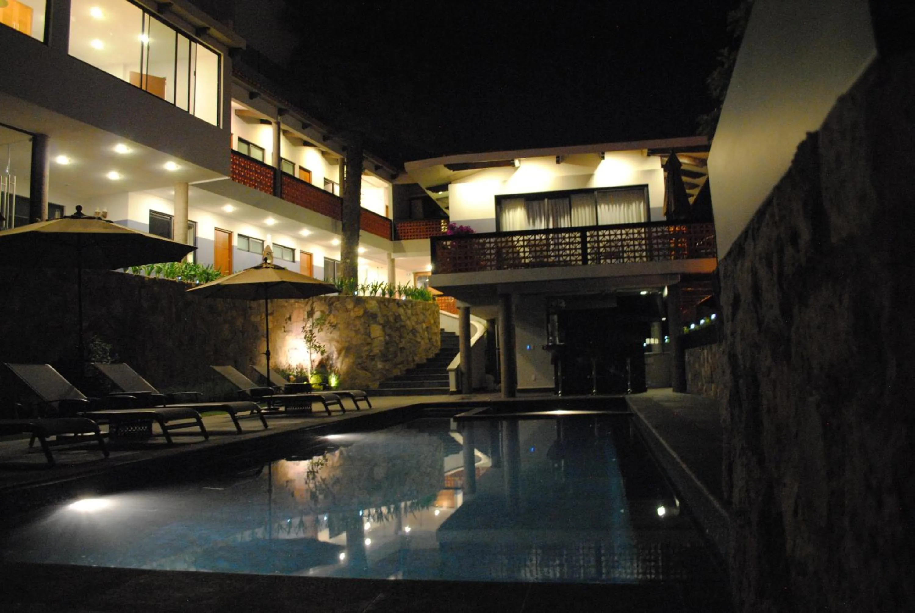 Swimming pool in Araucaria Hotel Boutique