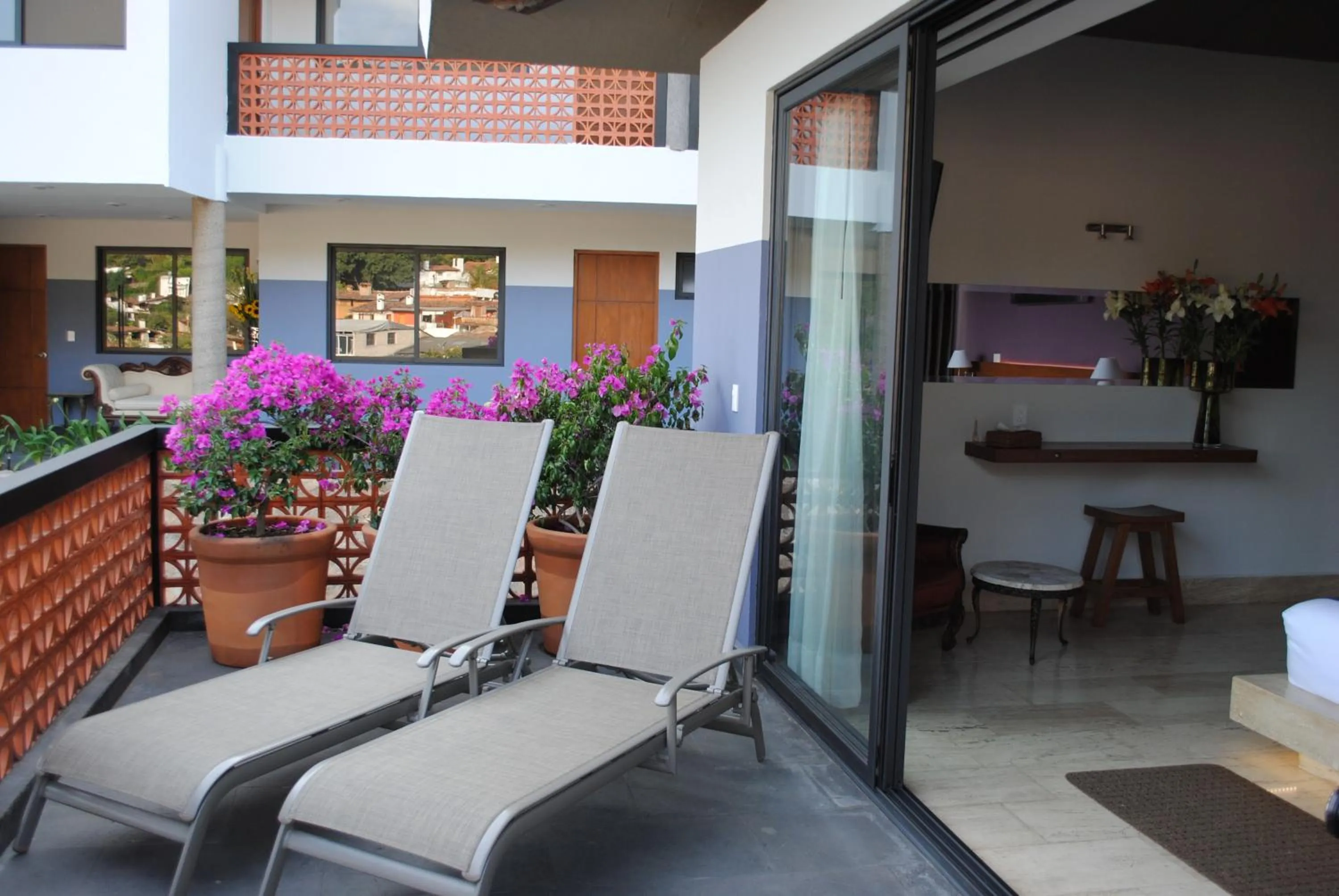Balcony/Terrace in Araucaria Hotel Boutique