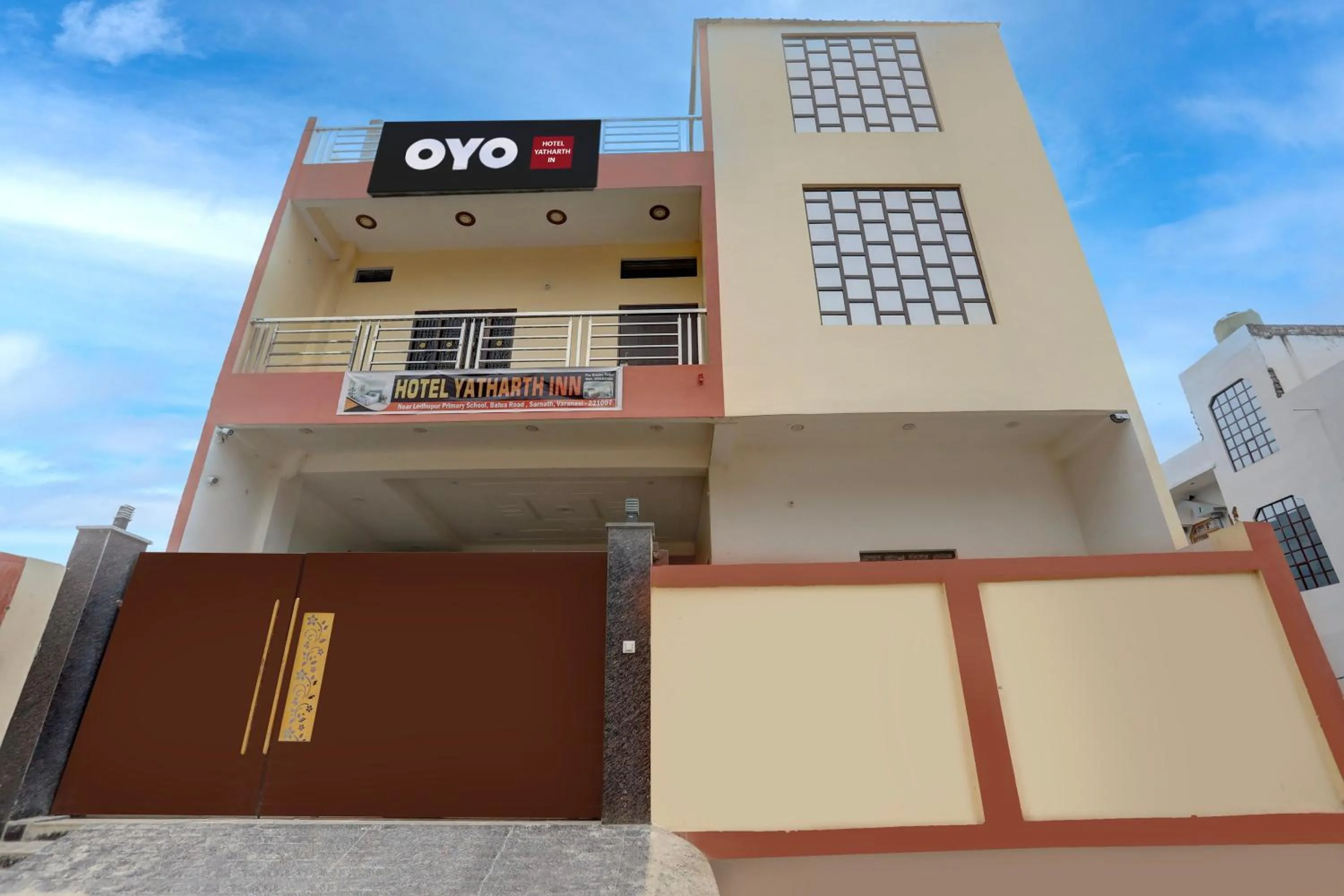 Facade/entrance in Hotel O by OYO Yatharth Inn Paying Guest House