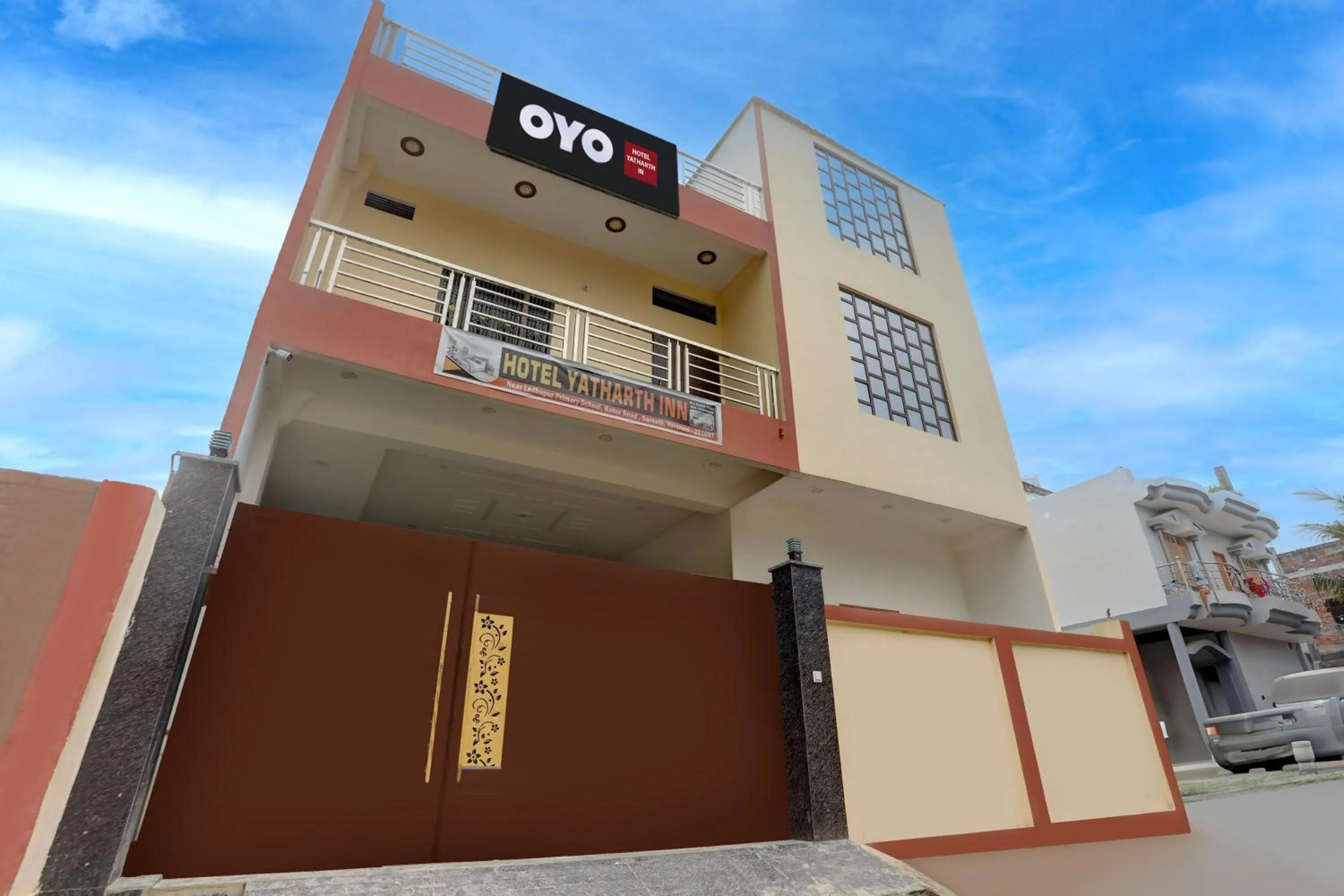 Facade/entrance in Hotel O by OYO Yatharth Inn Paying Guest House