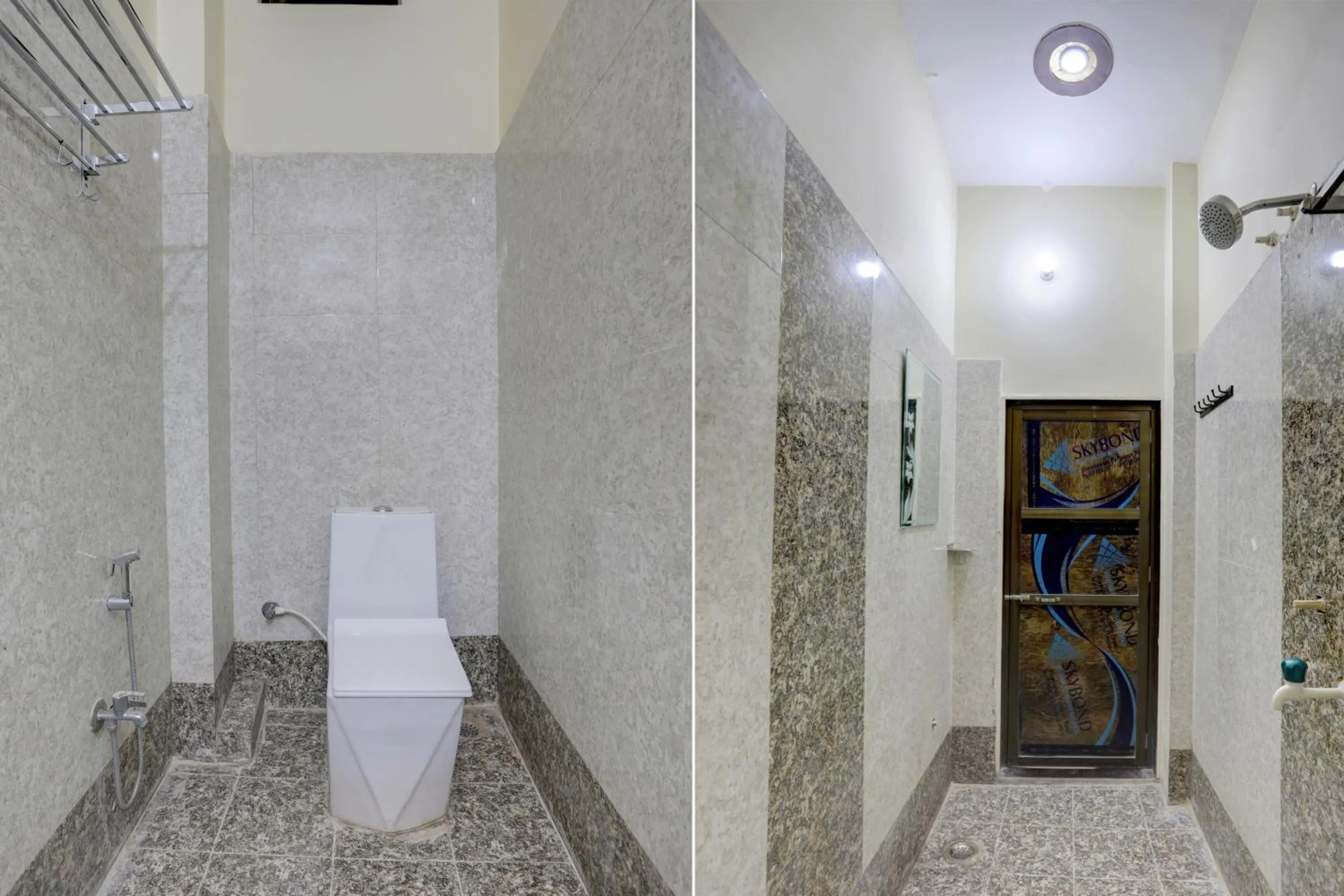 Bathroom in Hotel O by OYO Yatharth Inn Paying Guest House