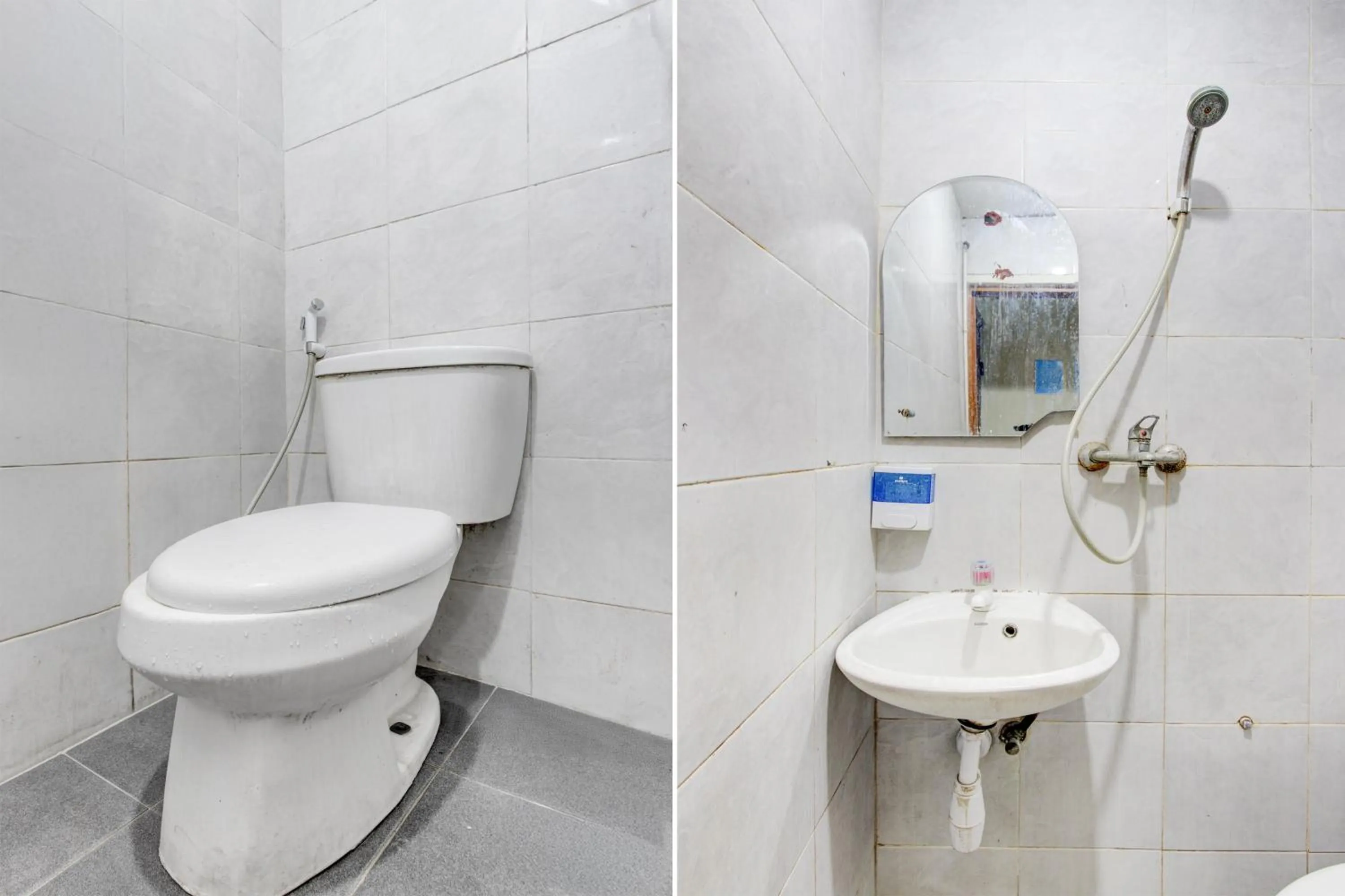 Bathroom in Hotel O Semarang near Kota Lama Semarang formerly Kamarkoe Residence