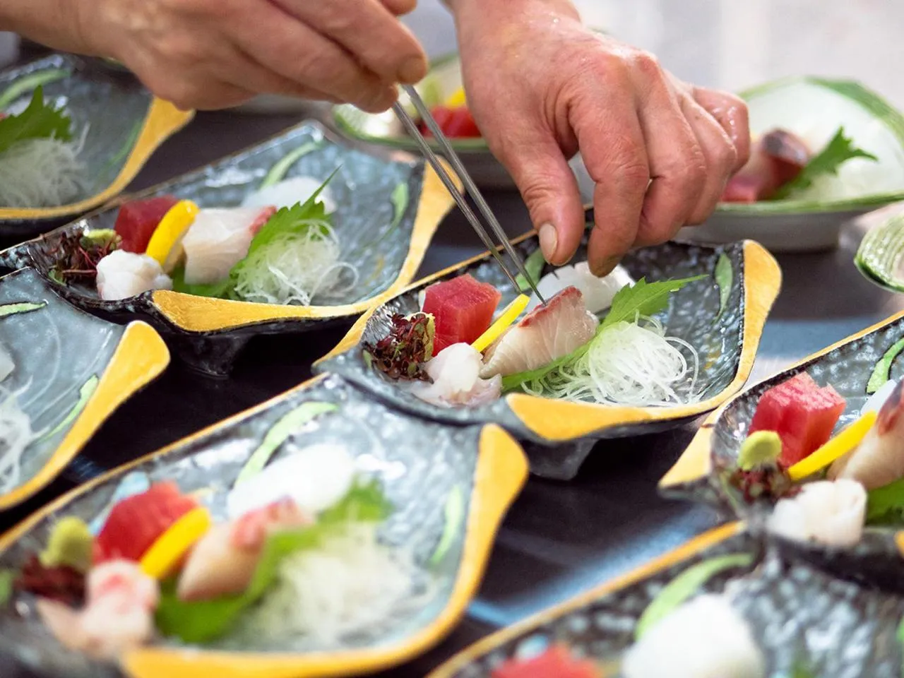 Dinner in THE HOTEL YAKUSHIMA ocean & forest