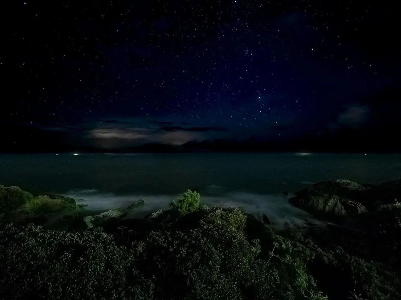 Night in THE HOTEL YAKUSHIMA ocean & forest