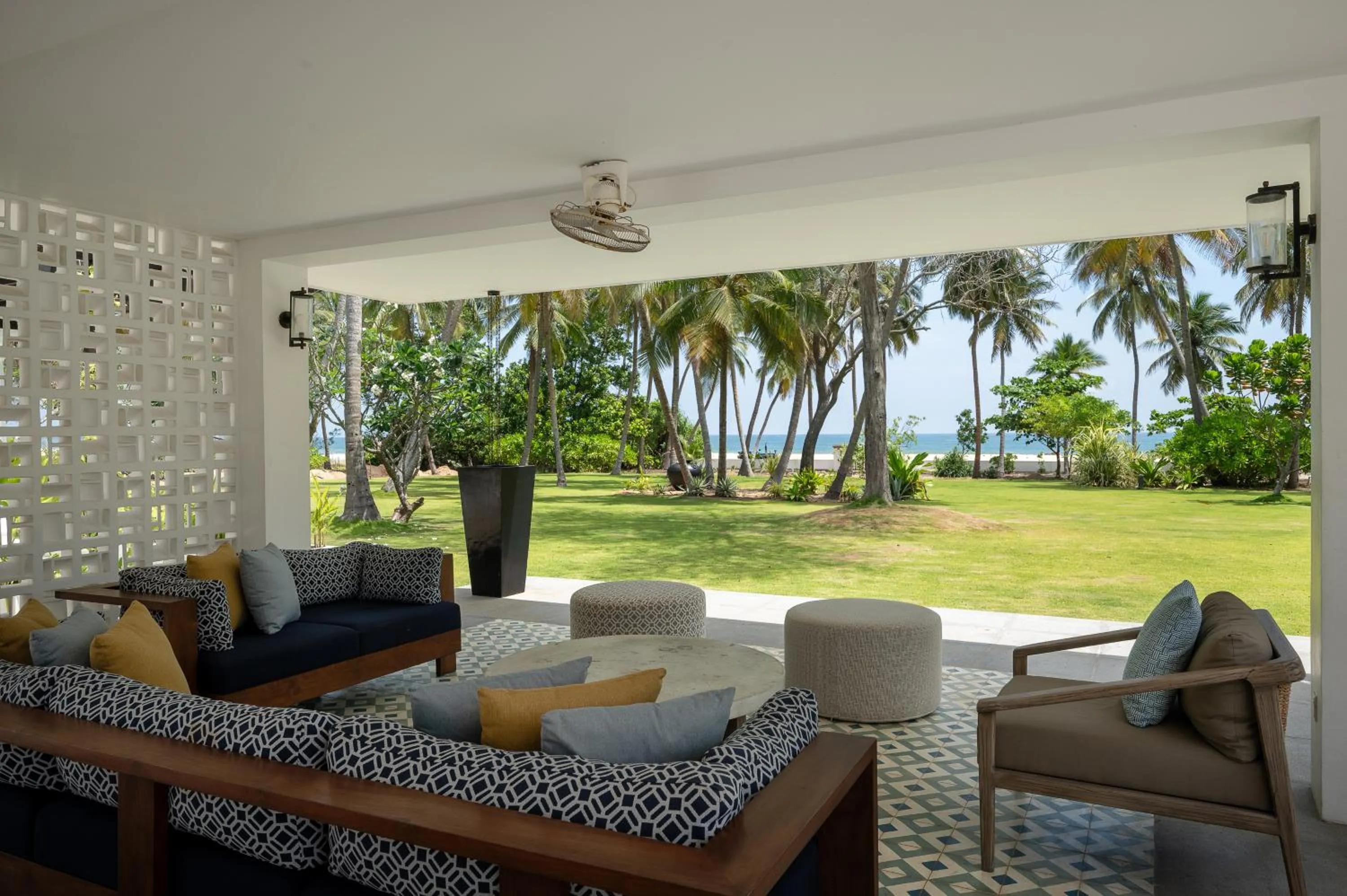 Natural landscape in Kalkudah Beach House