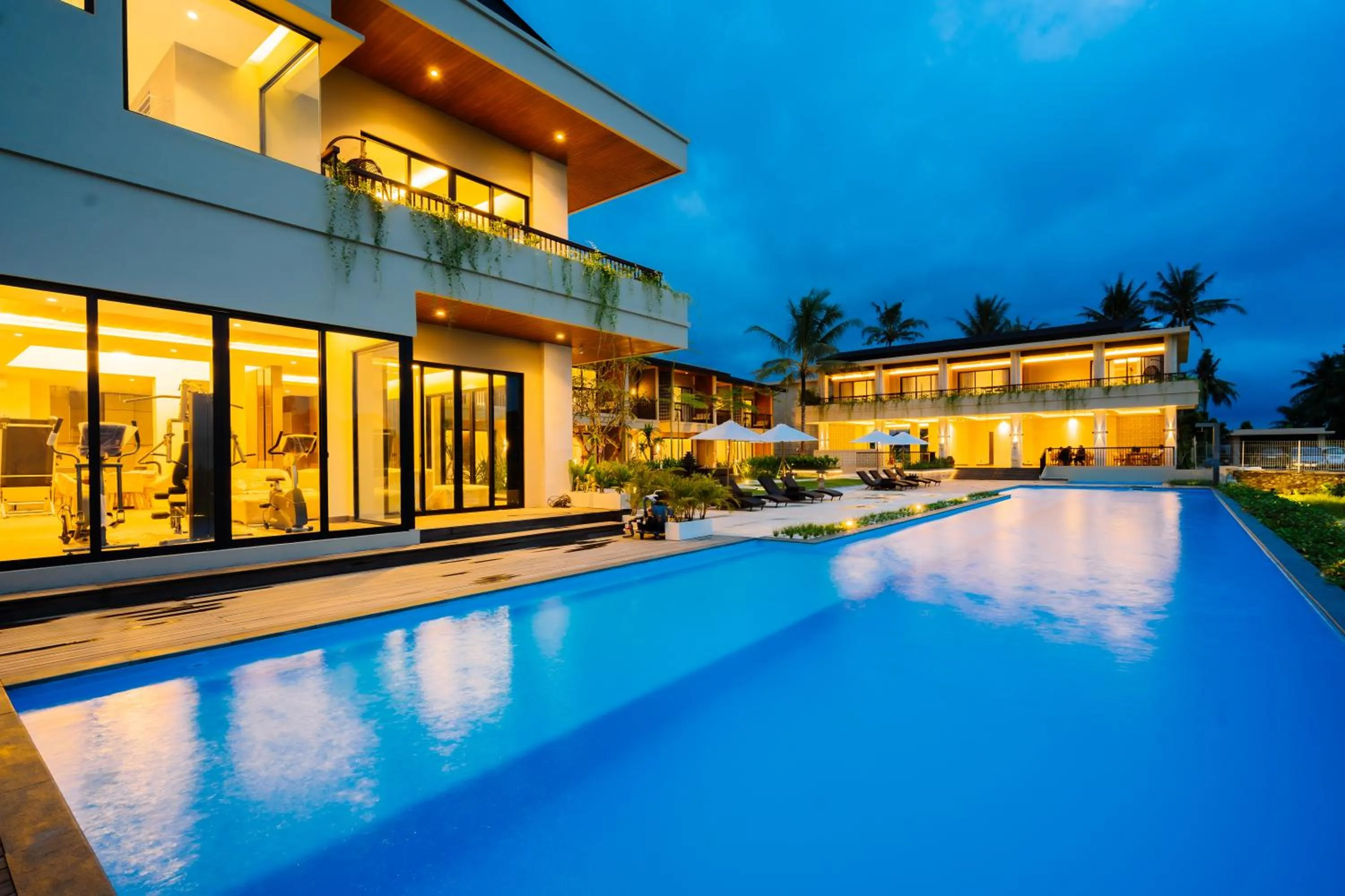 Property building in Big Dragon Villas Ubud