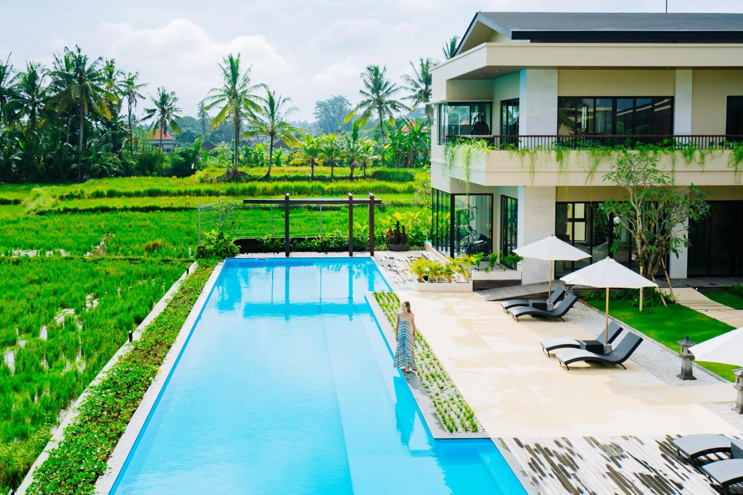 Property building in Big Dragon Villas Ubud