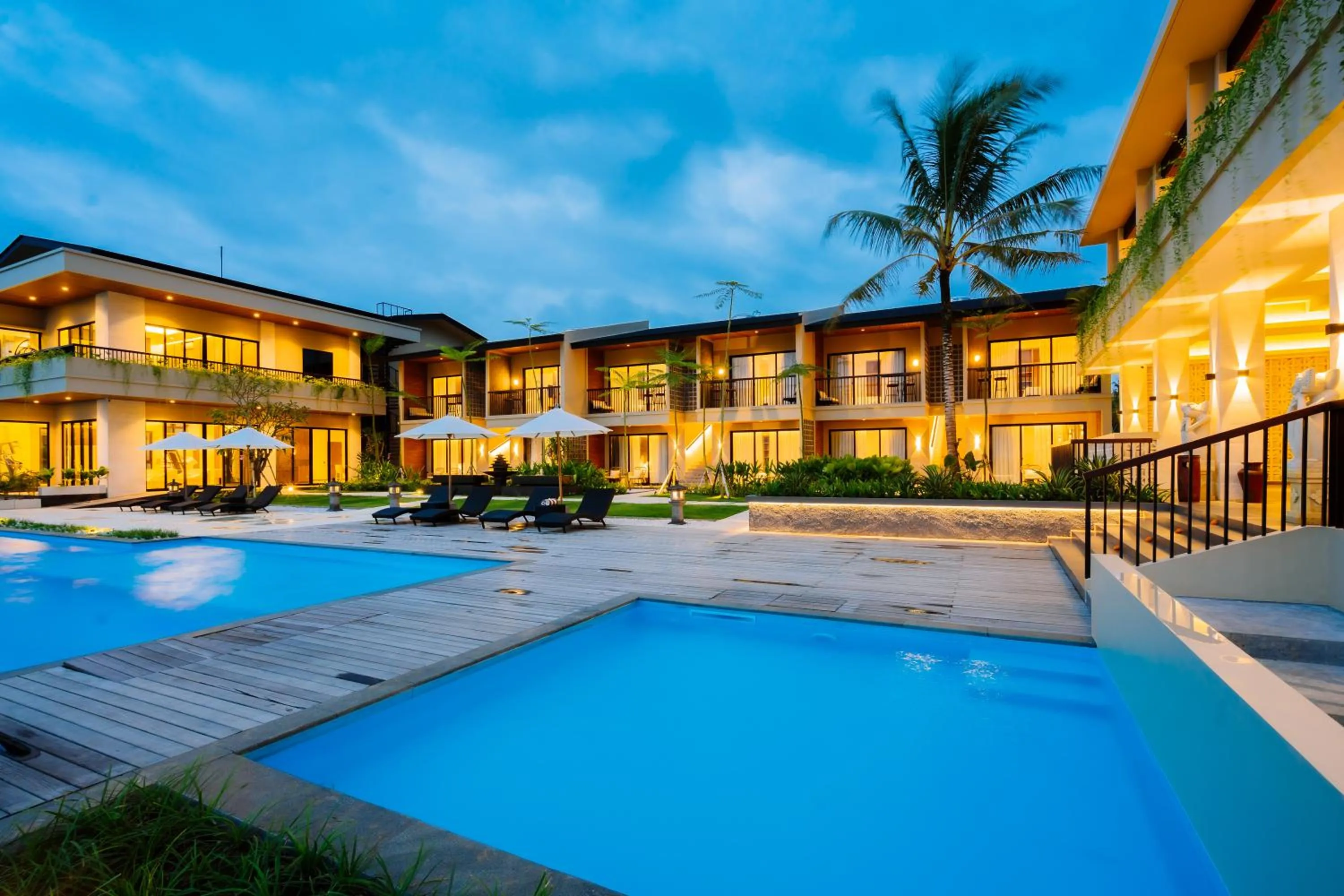 Property building in Big Dragon Villas Ubud