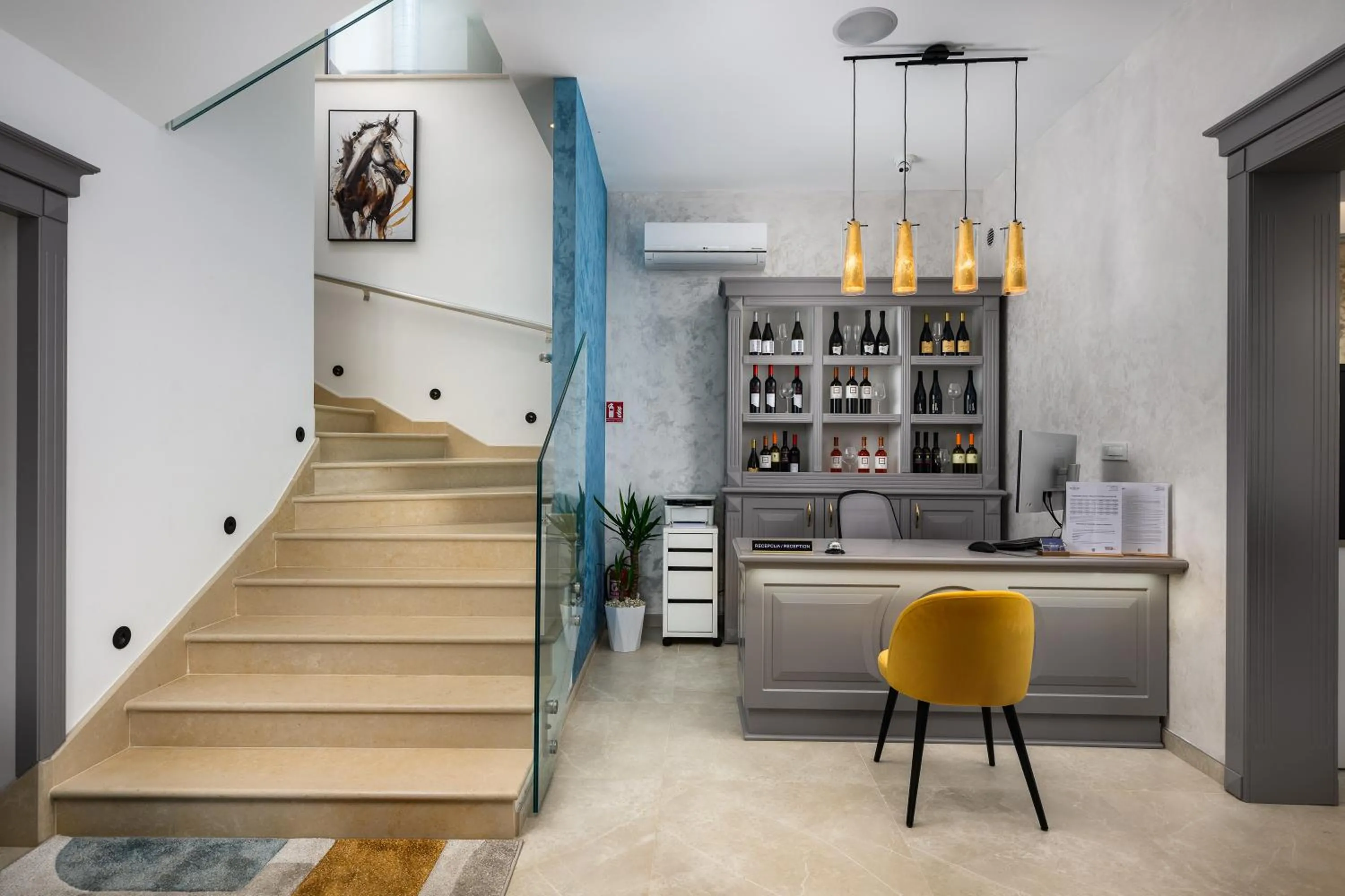 Lobby or reception in Boutique Hotel Golden Key - Poreč - Bed & Breakfast