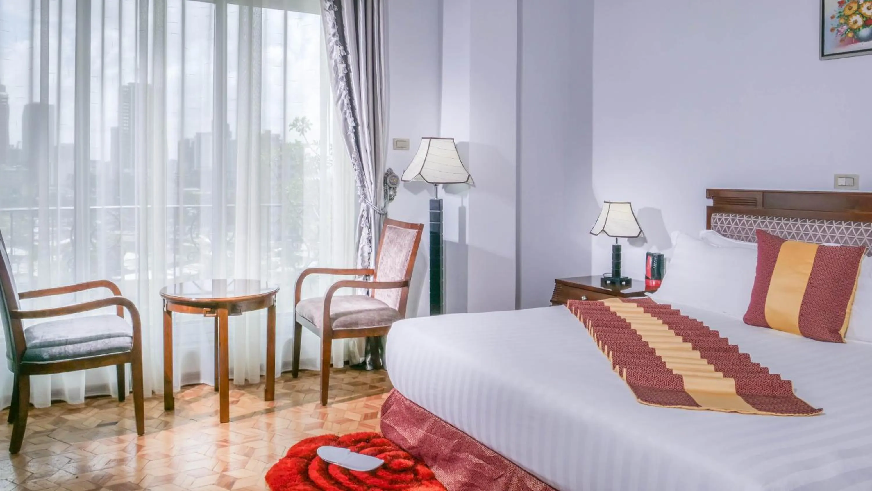 Bedroom, Bed in Tirar International Hotel