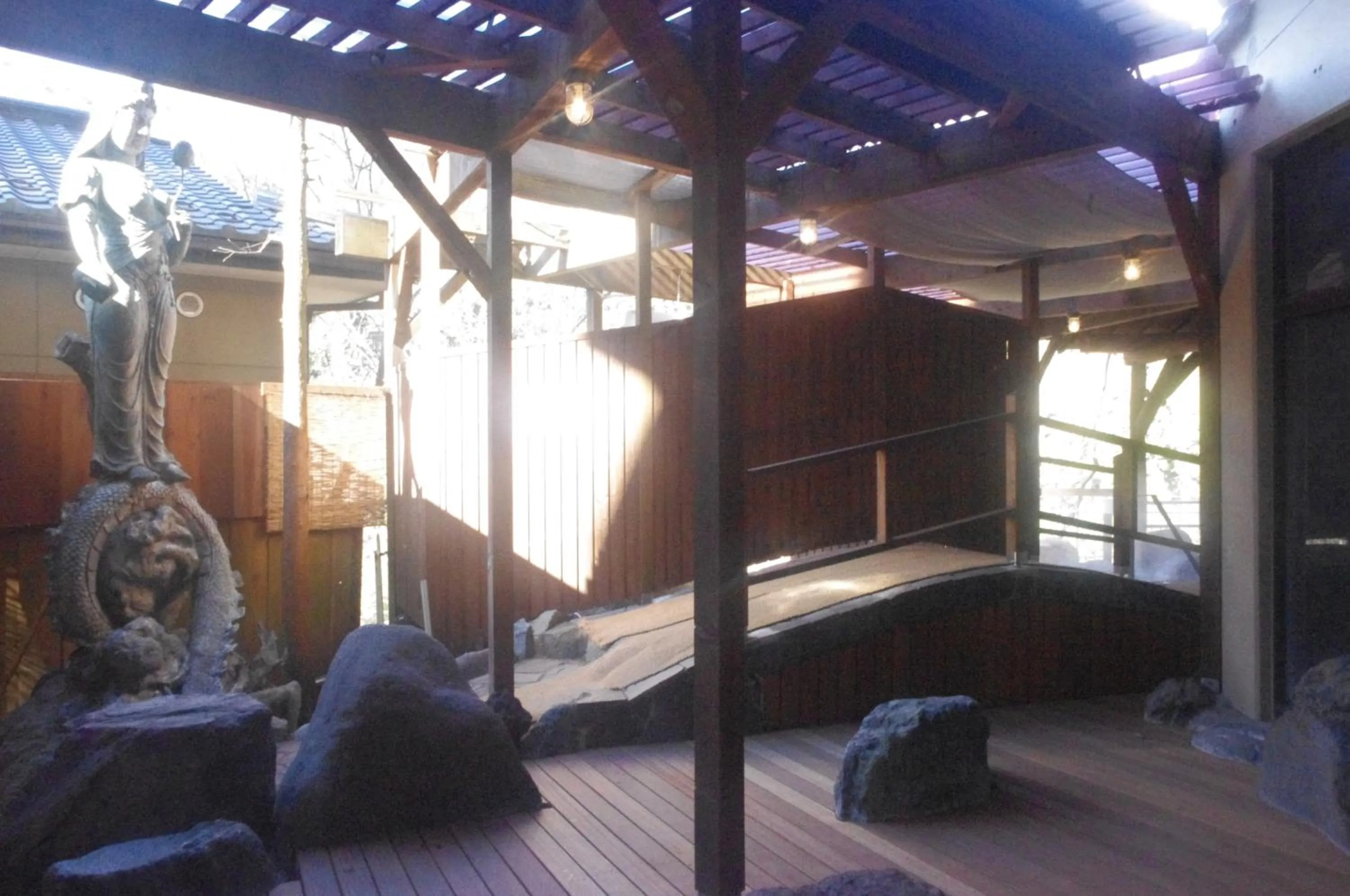 Hot Spring Bath in Hotel Manyotei