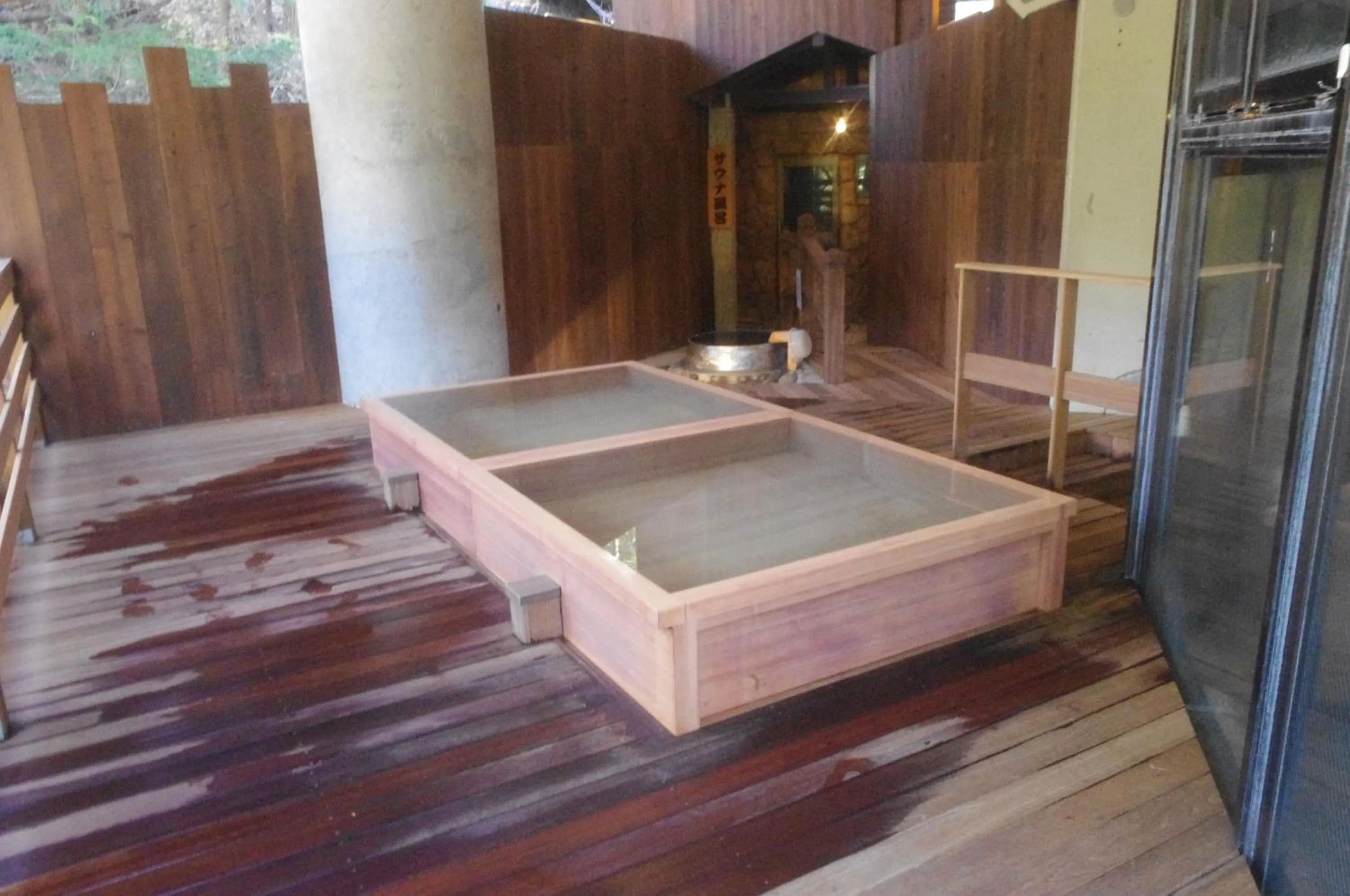 Open Air Bath in Hotel Manyotei
