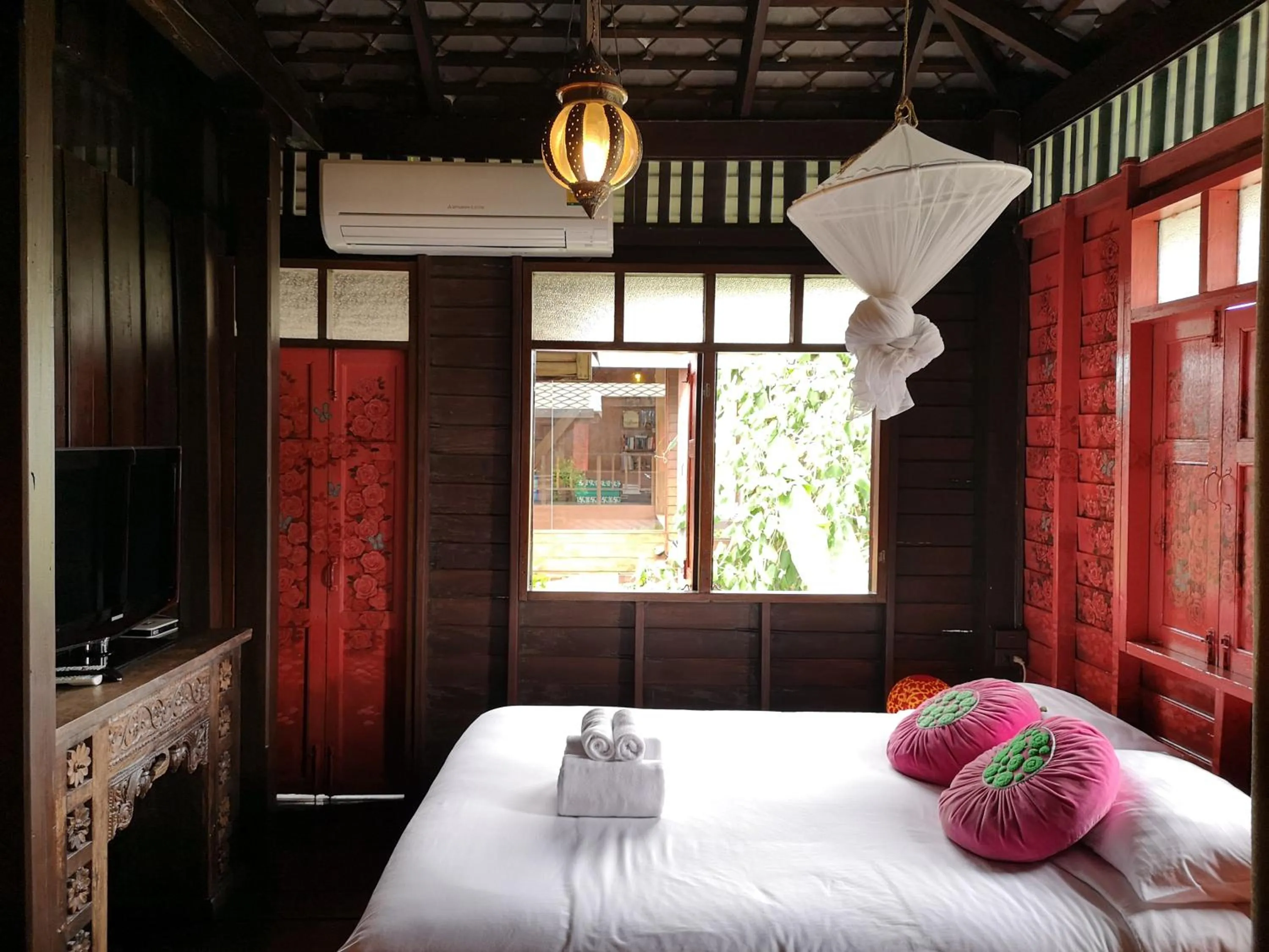 Bed in Siamotif Boutique Hotel