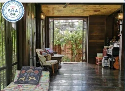 Living room in Siamotif Boutique Hotel