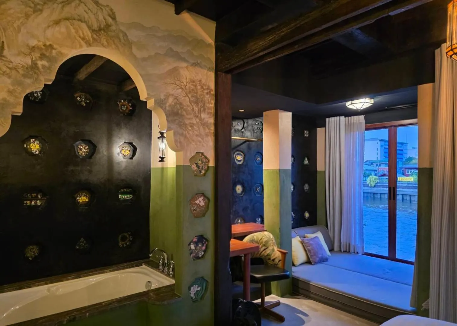 Living room in Siamotif Boutique Hotel