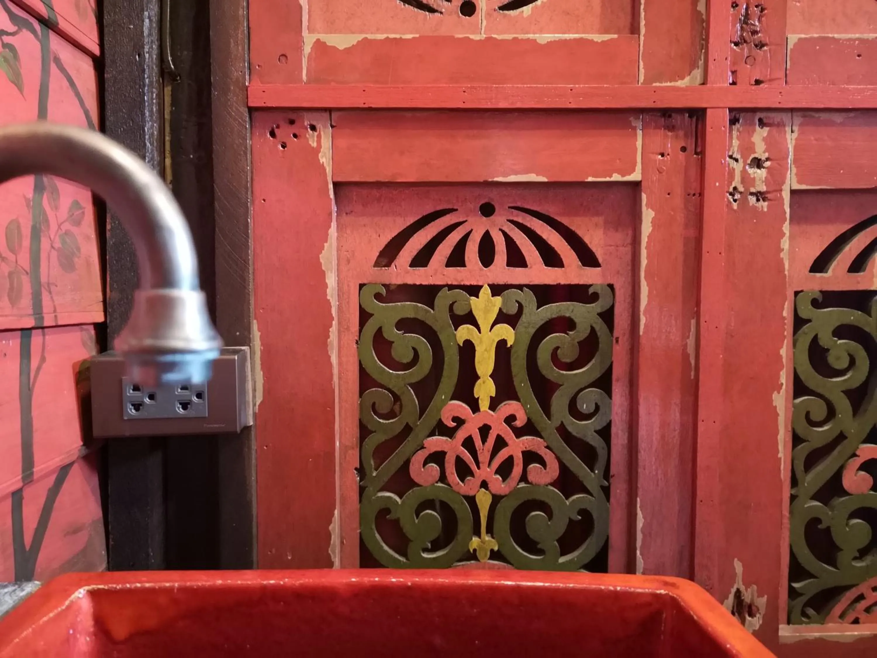 Decorative detail in Siamotif Boutique Hotel