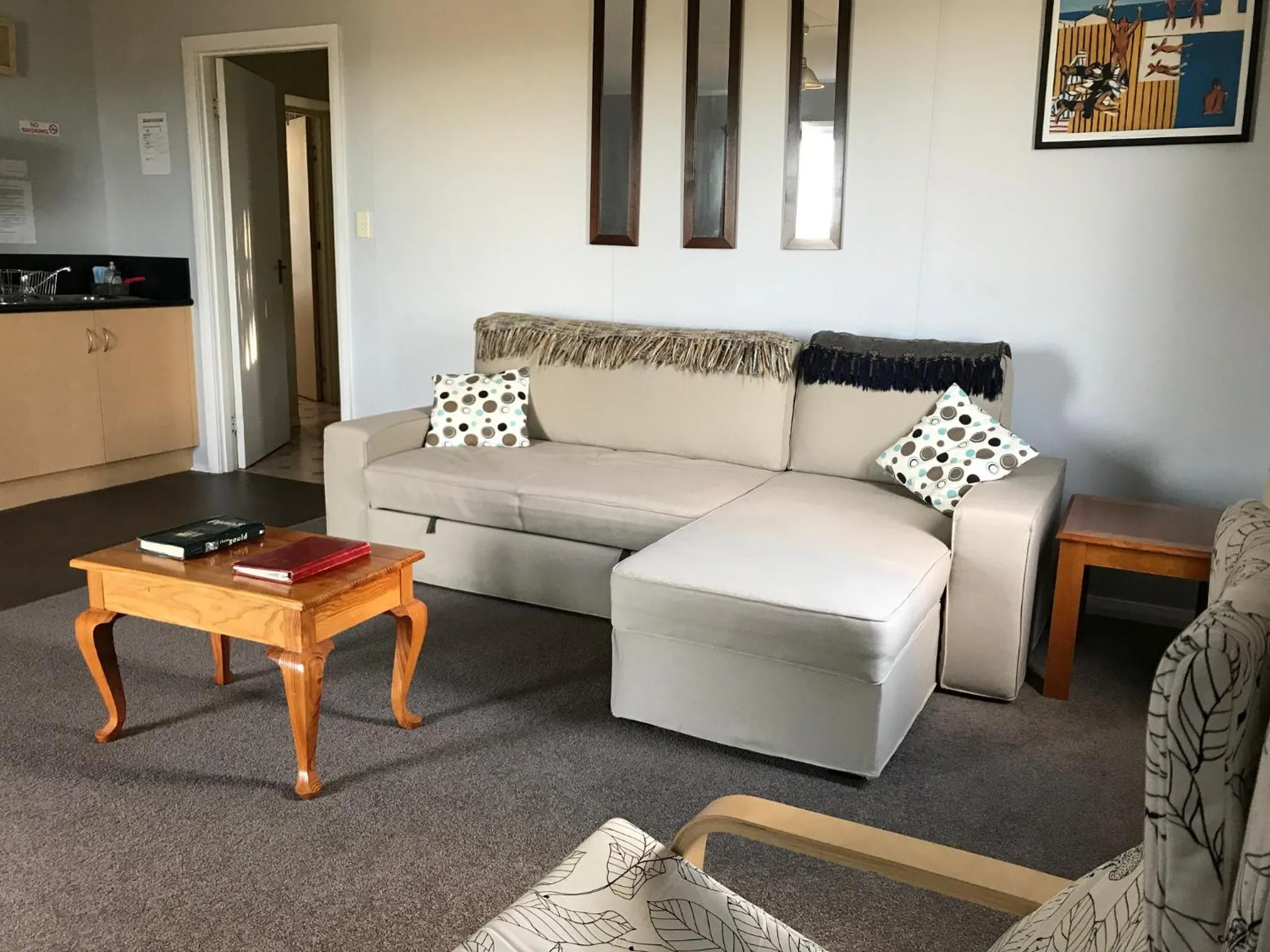 Bed in Beachend Bicheno