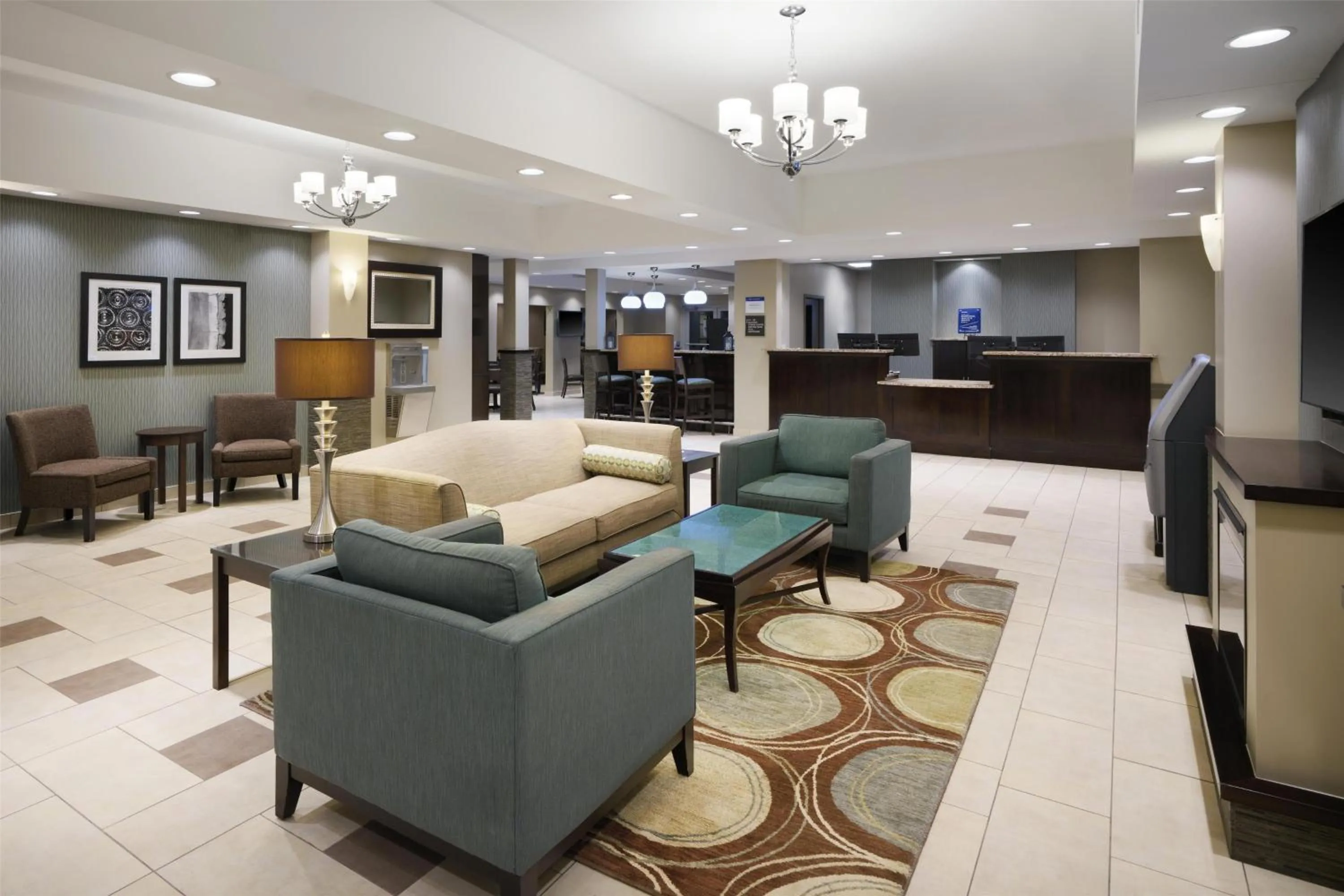 Lobby or reception in @HOME by Best Western Walkerton