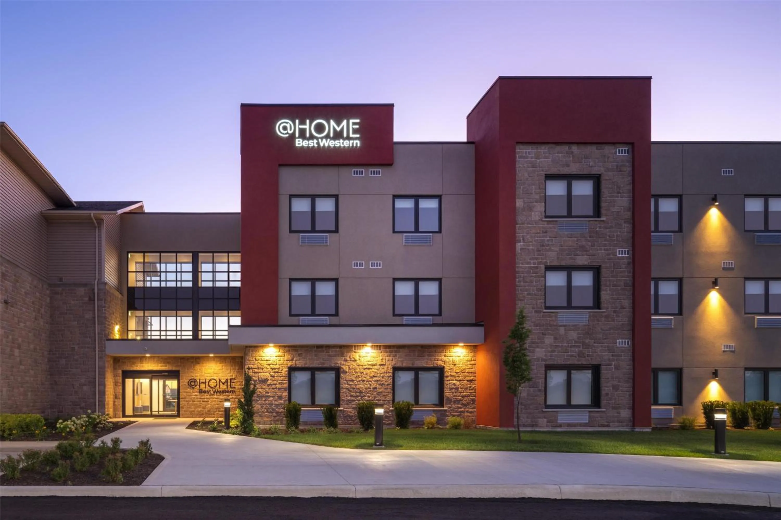 Property building in @HOME by Best Western Walkerton